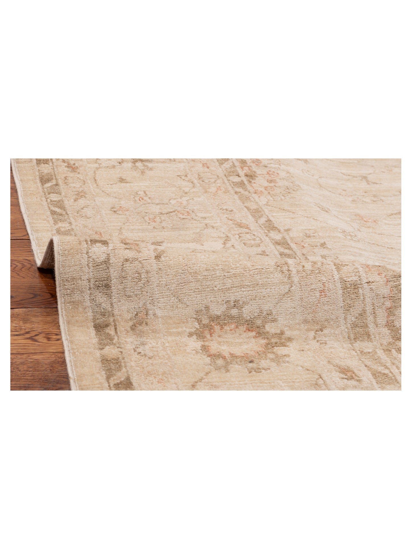 Sultan 116457 Ivory Ivory 8x10.5 Hand Knotted Rug
