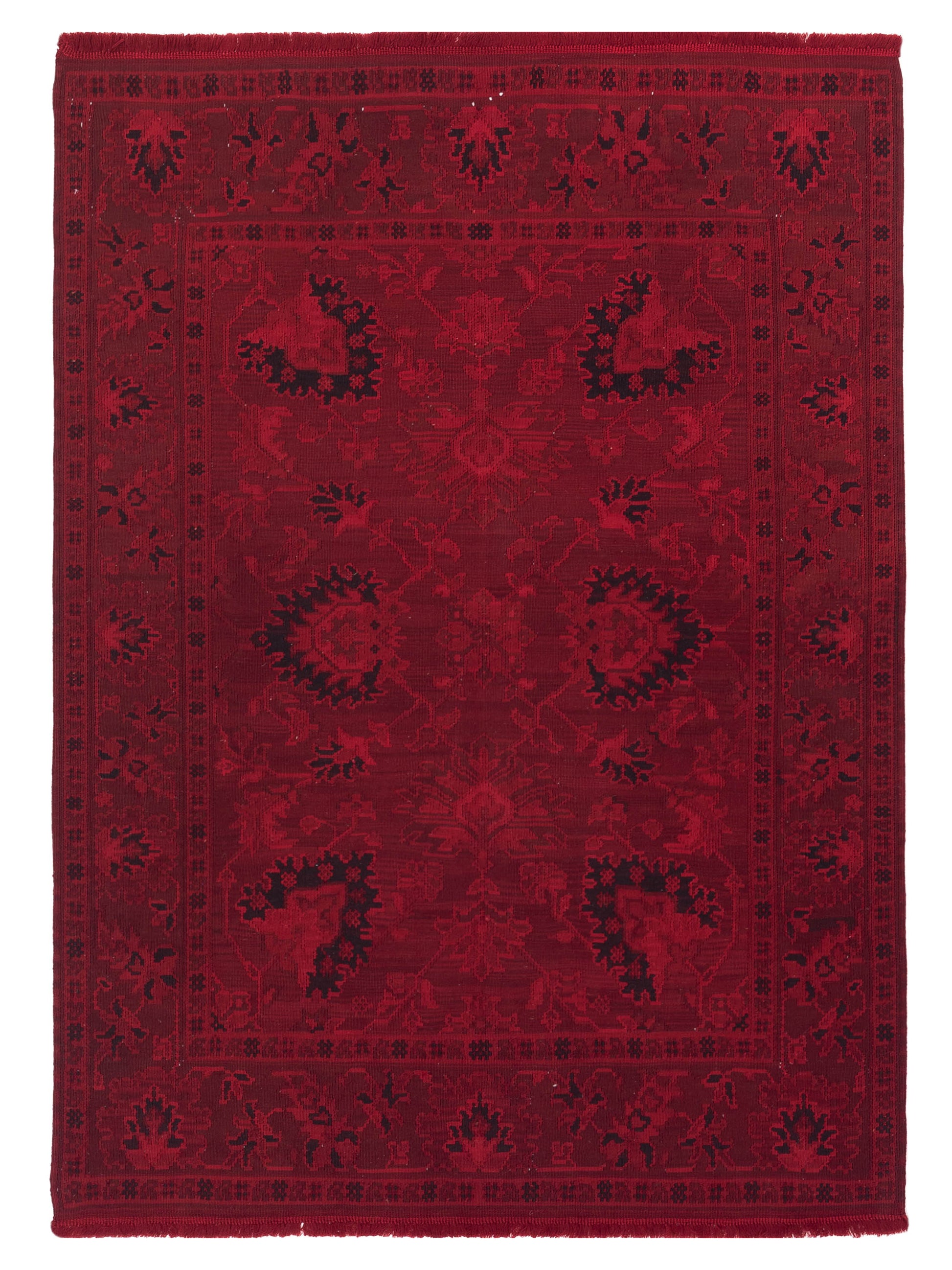 Pasha Transilvanian Kilim  Red  Transitional