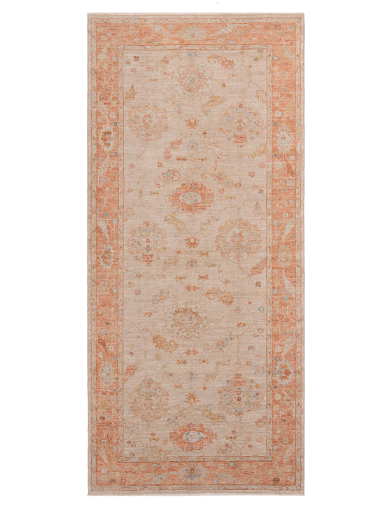 Anadol Angora Oushak  Beige Rust Traditional