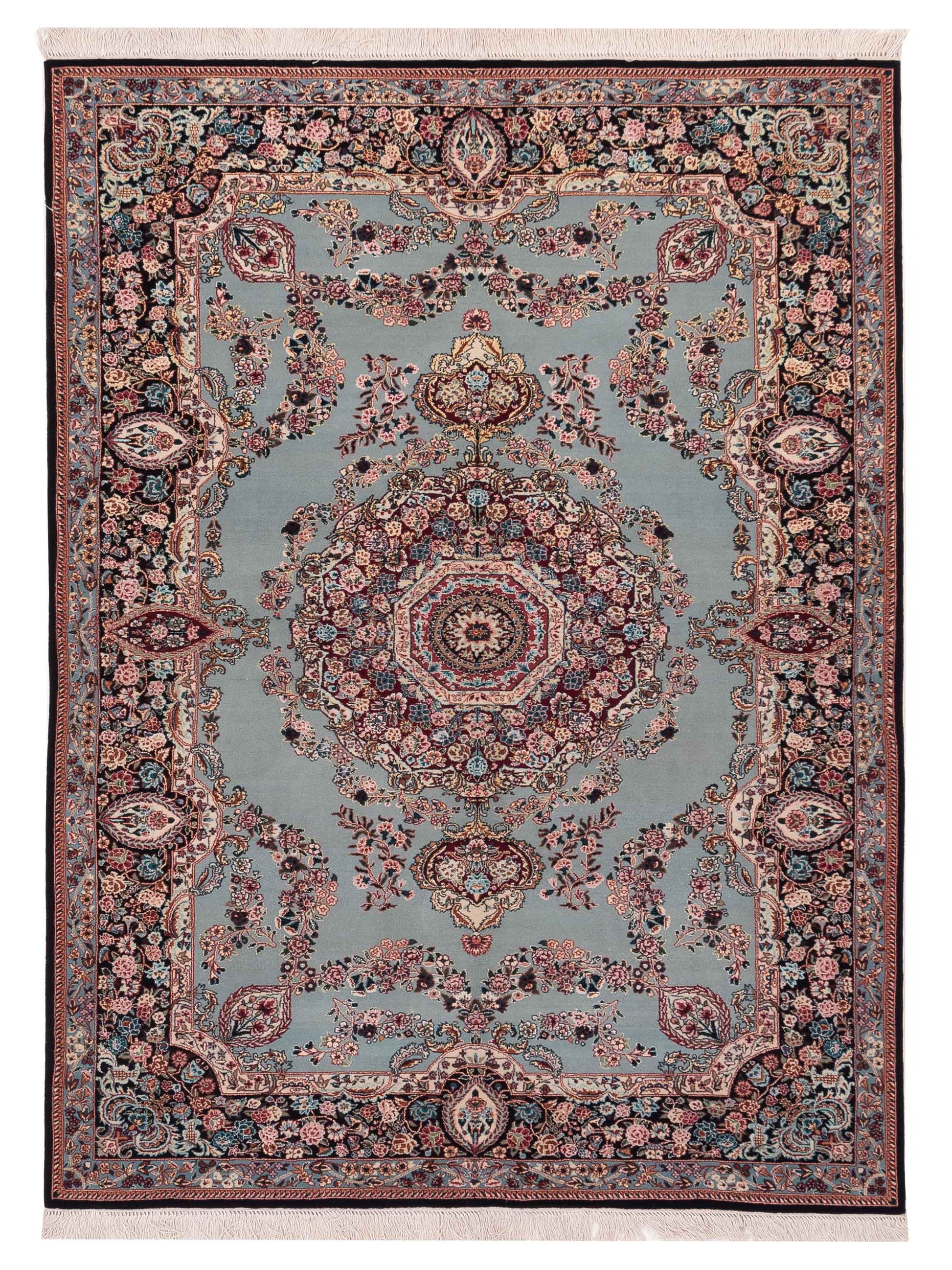 Rajpur Mastersilk  Blue Black Traditional
