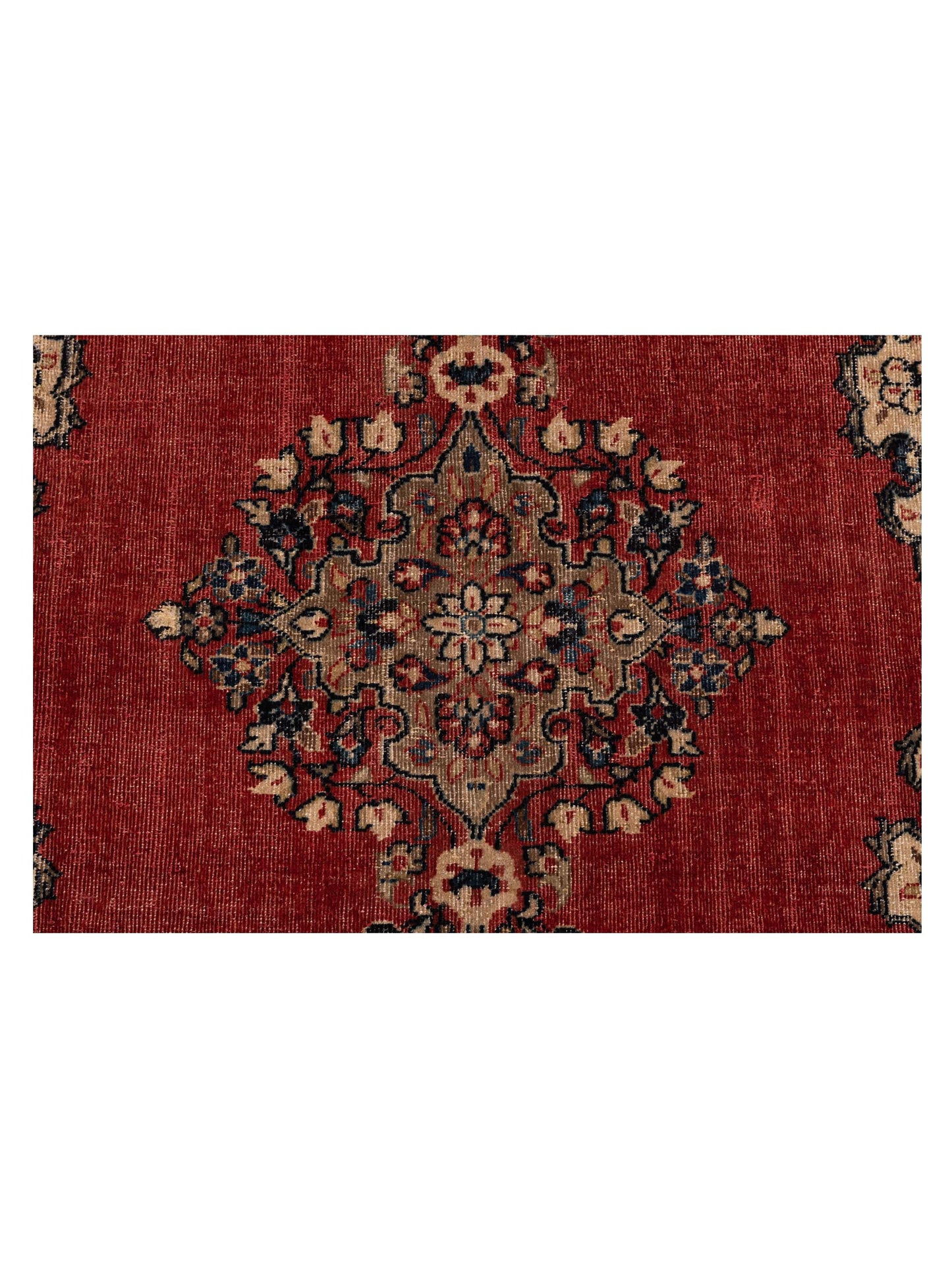 Persian 147742 Red Navy 5x6.5 Hand Knotted Rug
