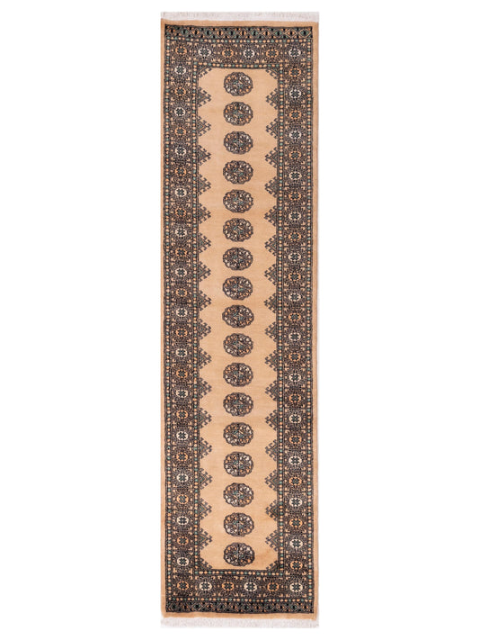 Nomad Bokhara  Beige Beige Traditional
