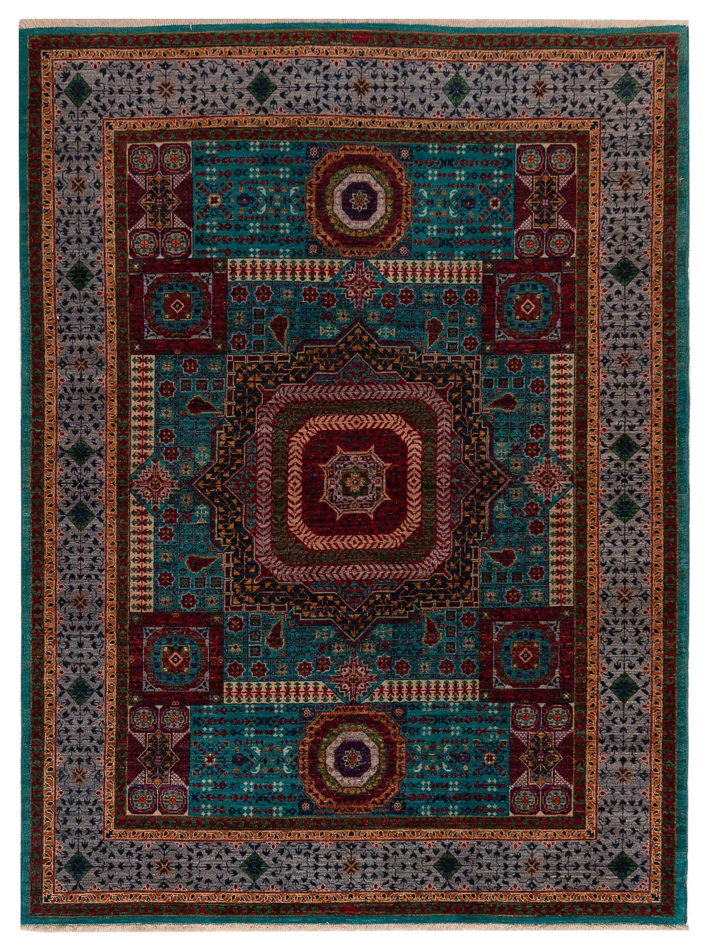 Nomad Super Mamluk  Blue Gray Traditional