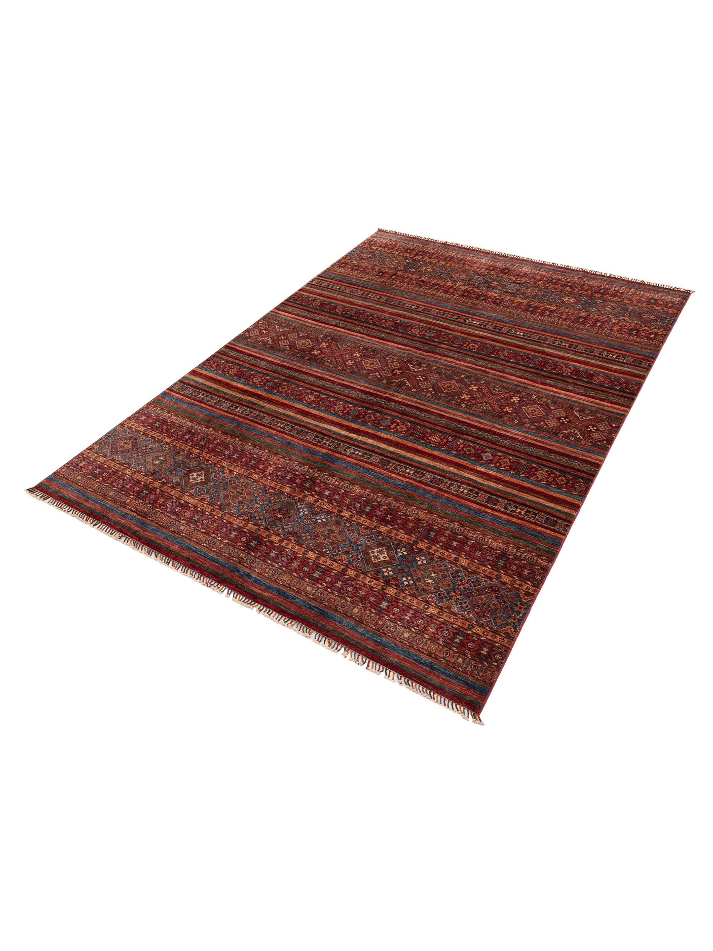 Khorjin 152012 Multi Multi 8.7x11.10 Hand Knotted Rug