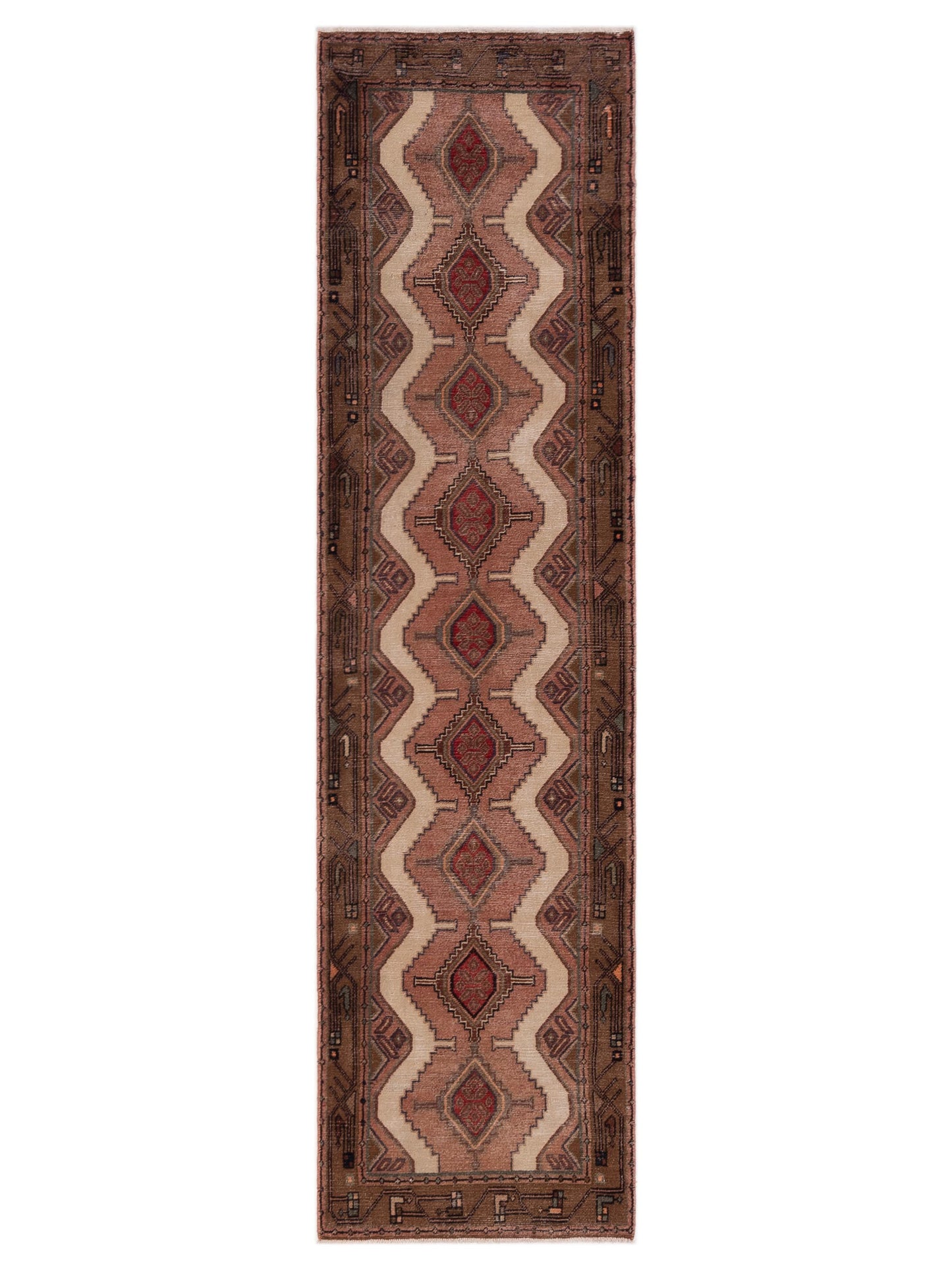 Pasha Persian  Ivory Brown Traditional