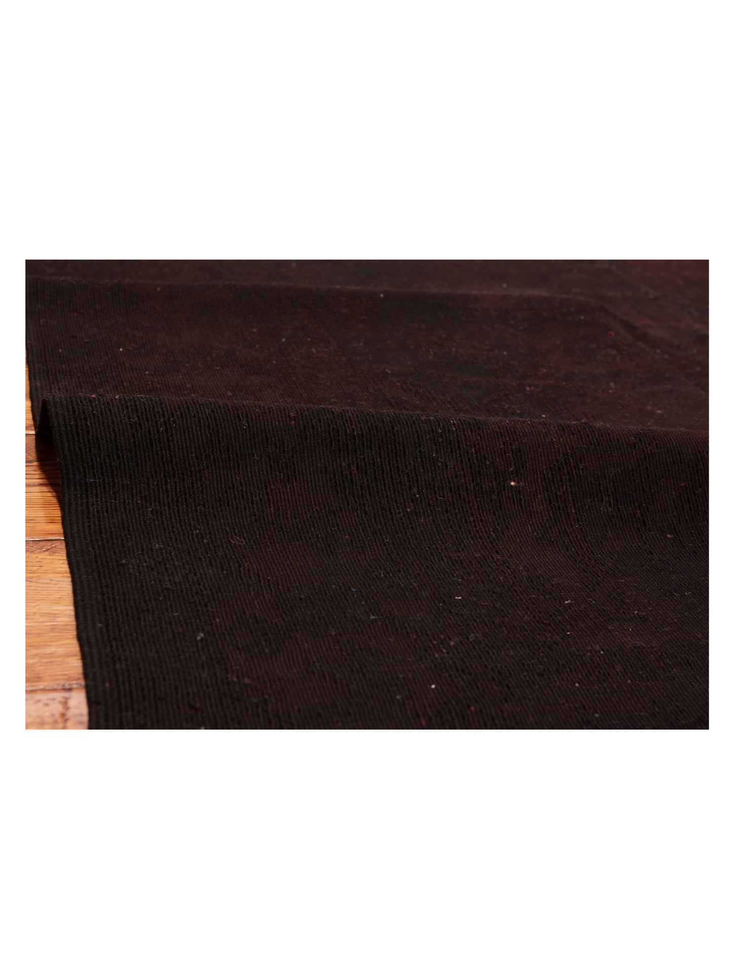 Vintage 66512 Black 5.10x8 Hand Knotted Rug