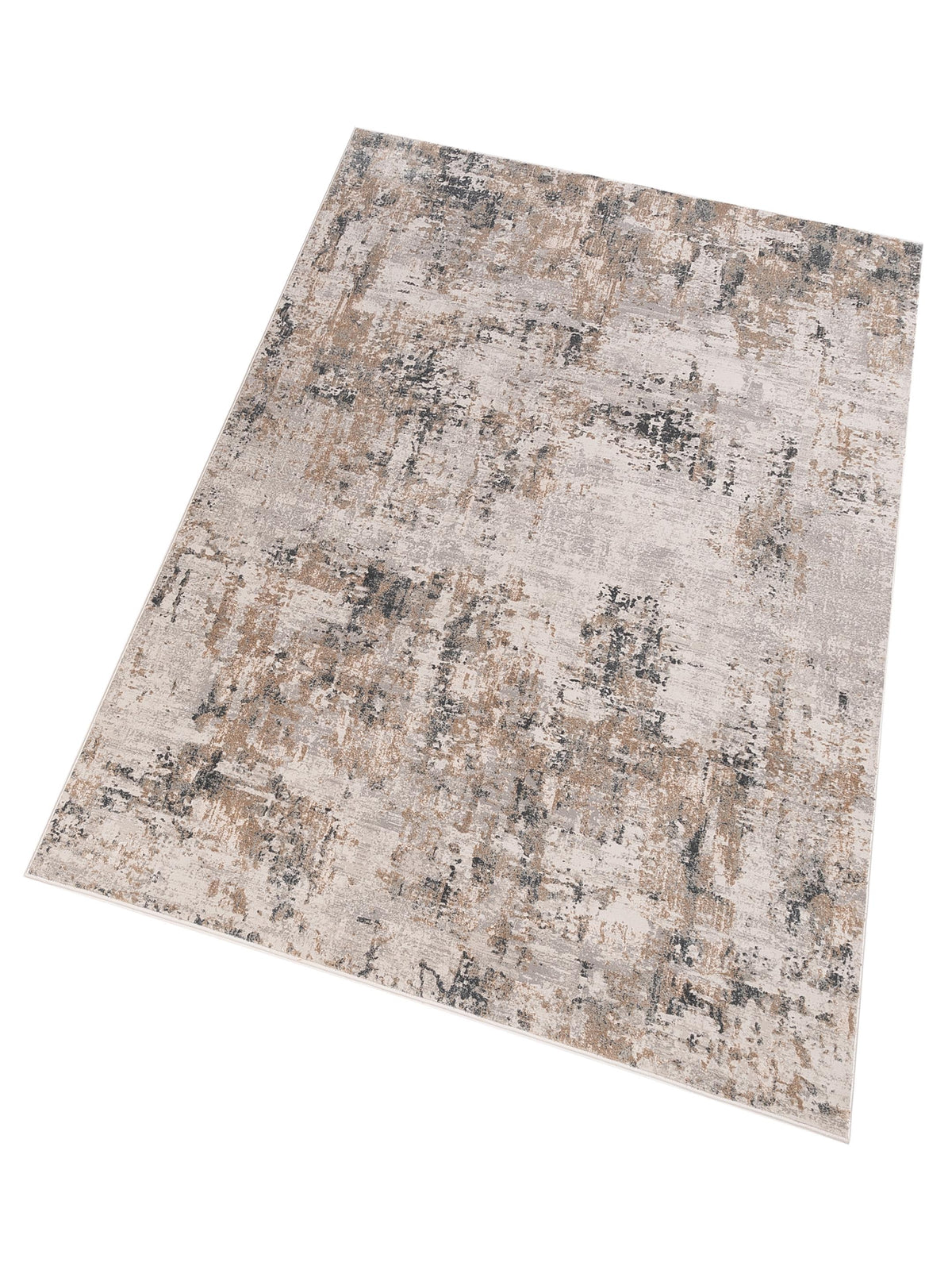 Palermo 130407 Ivory Gray 6.7x9.6 Machine Made Rug