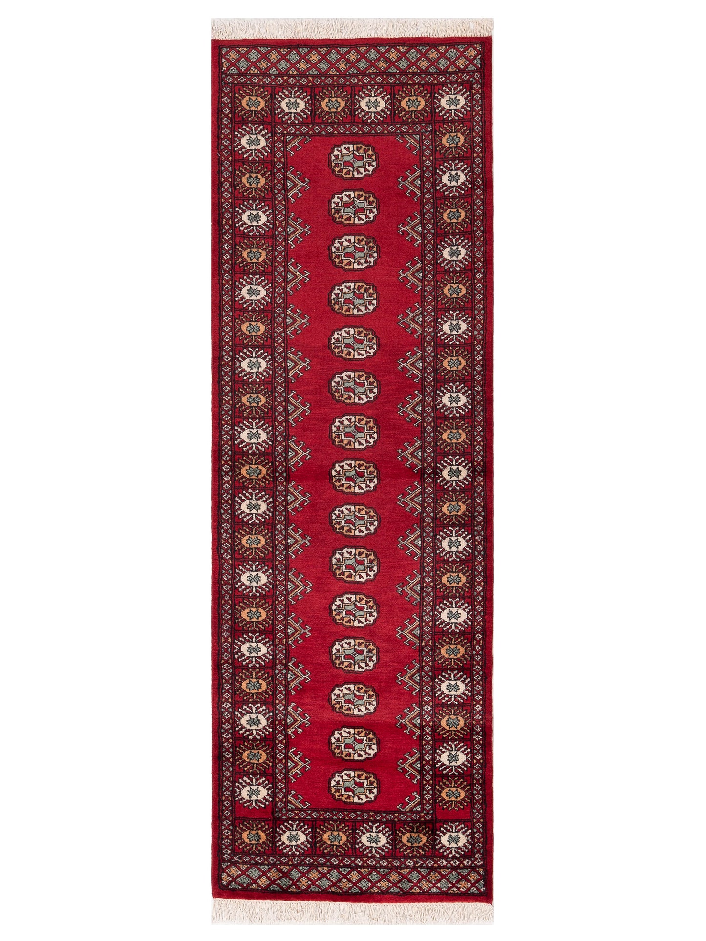 Nomad Bokhara  Red Red Traditional