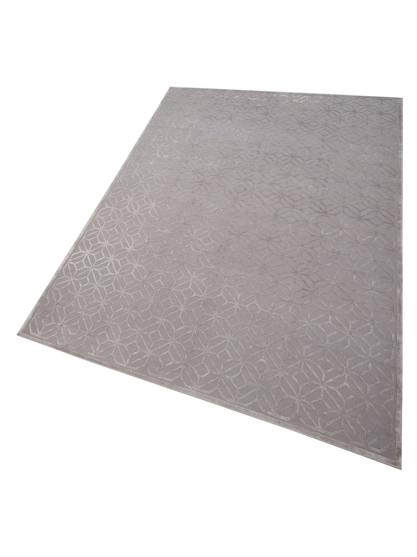 Tibetino 127512 Gray 9.11x14.1 Hand Knotted Rug