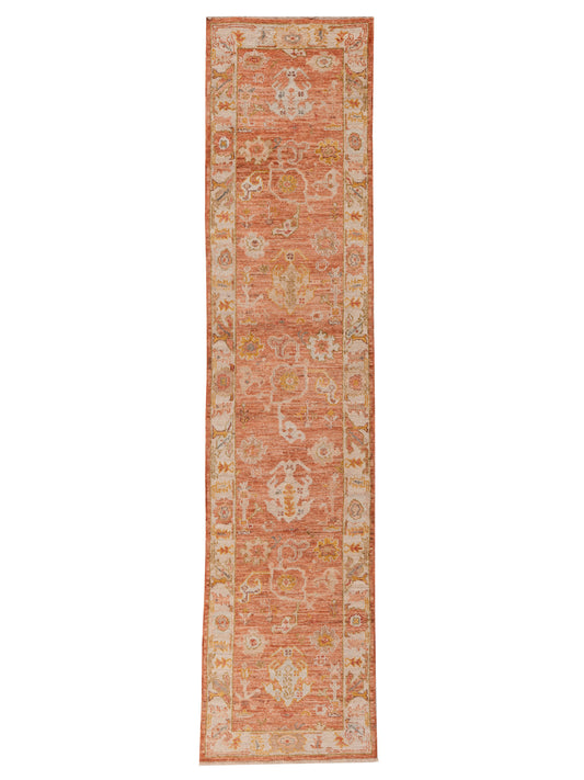 Anadol Angora Oushak  Pink Ivory Traditional