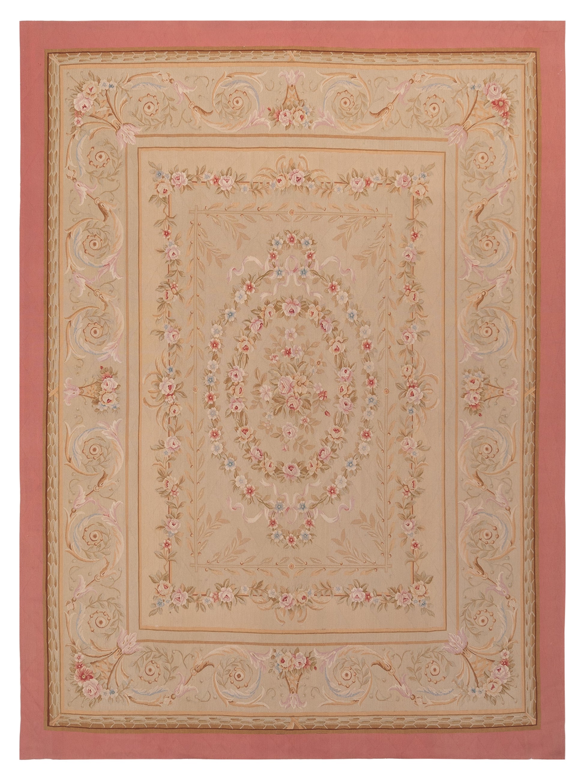 Pasha Abusson  Cream Pink Traditional