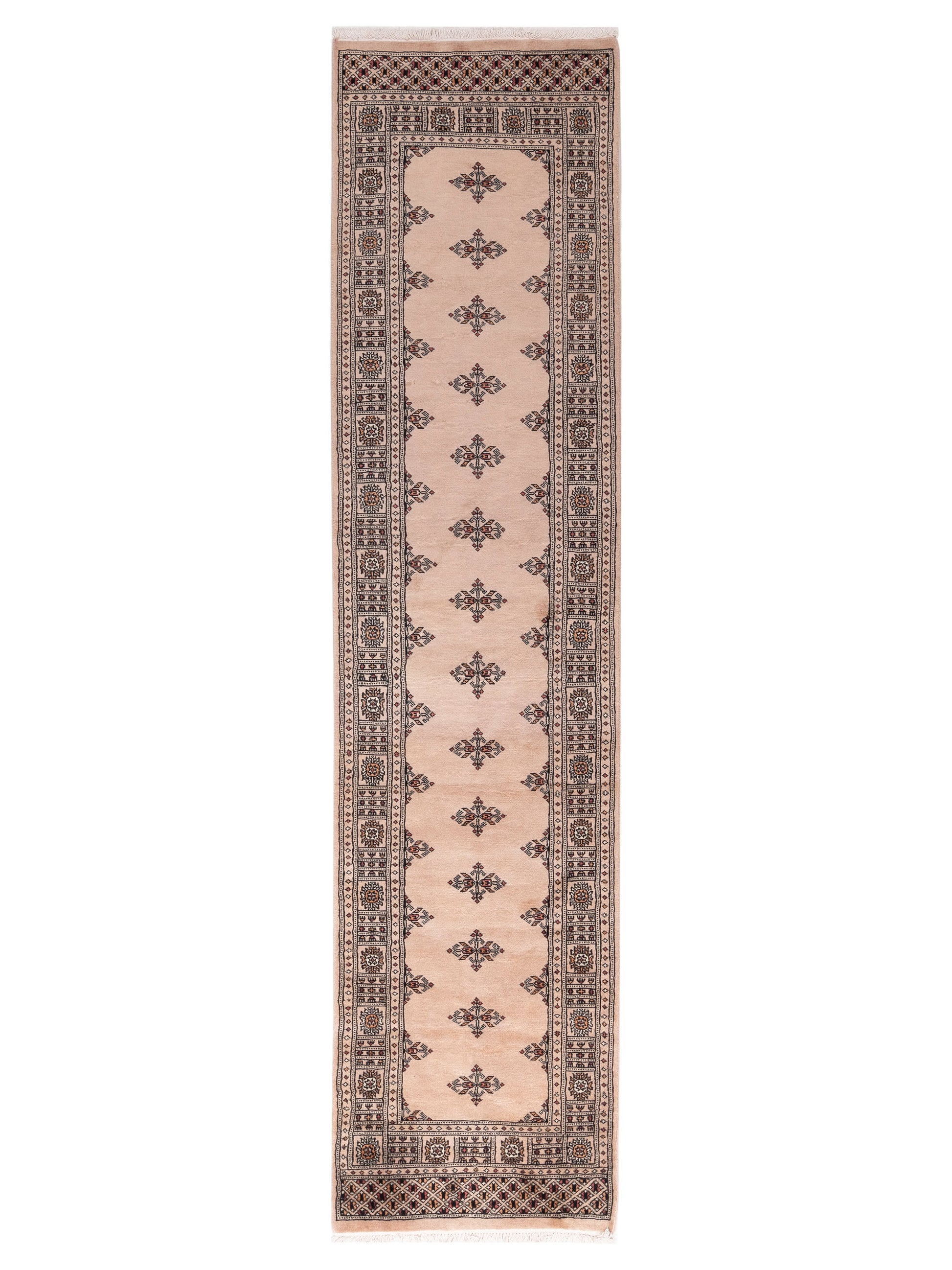 Nomad Bokhara  Beige Beige Traditional