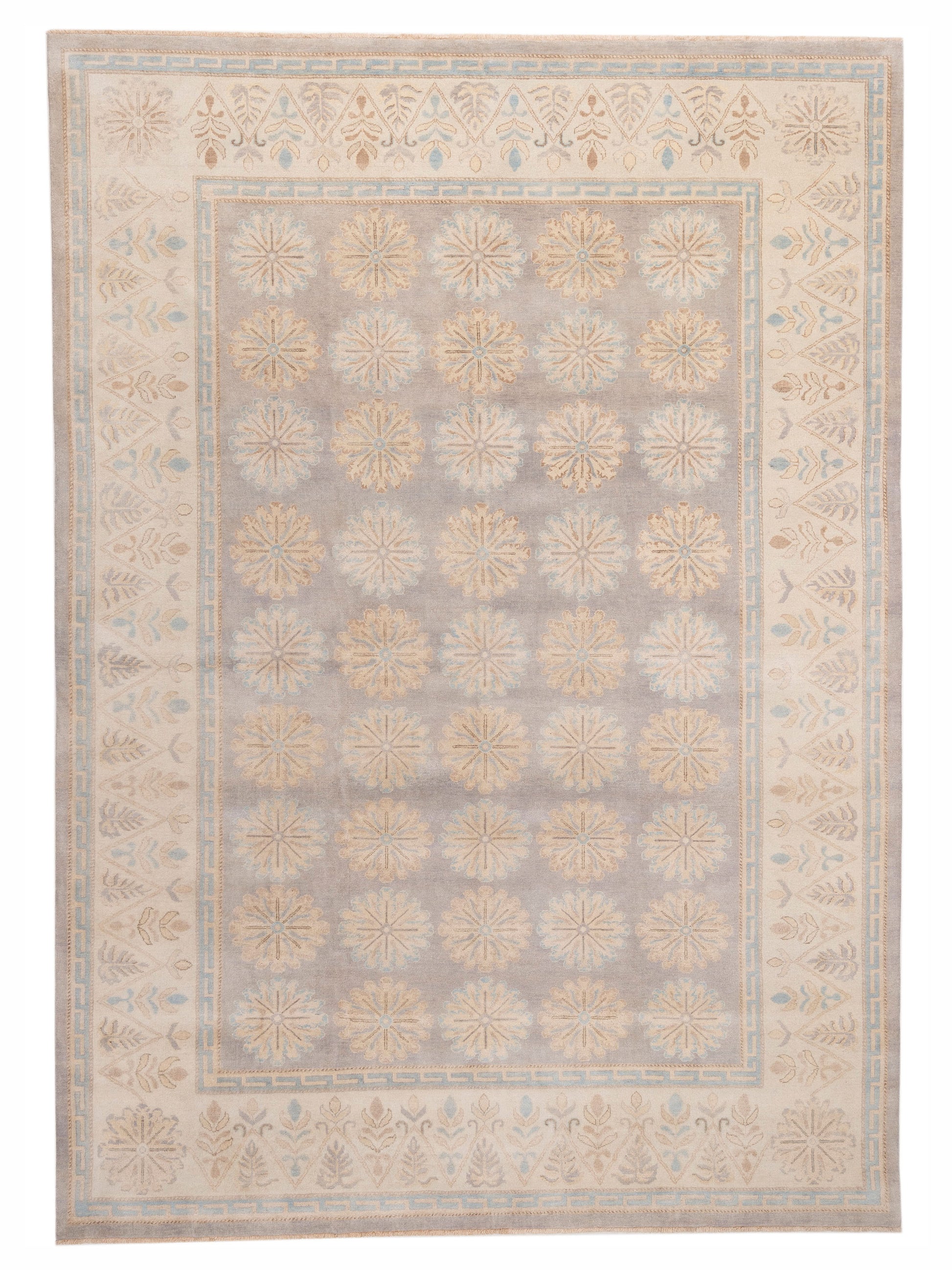 Rajpur Stella  Gray Ivory Transitional