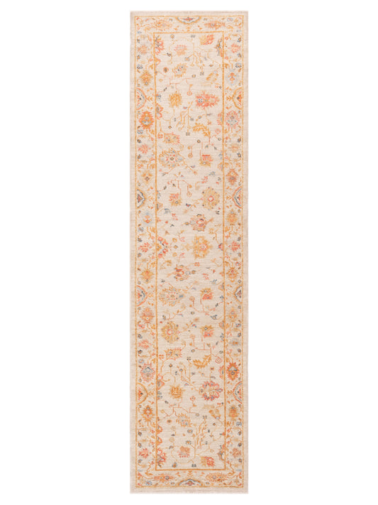 Anadol Angora Oushak  Ivory Ivory Traditional