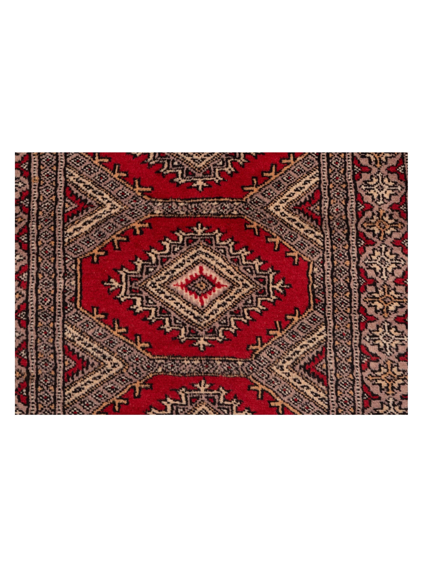 Bokhara 146610 Red Pink 2.7x4.4 Hand Knotted Rug
