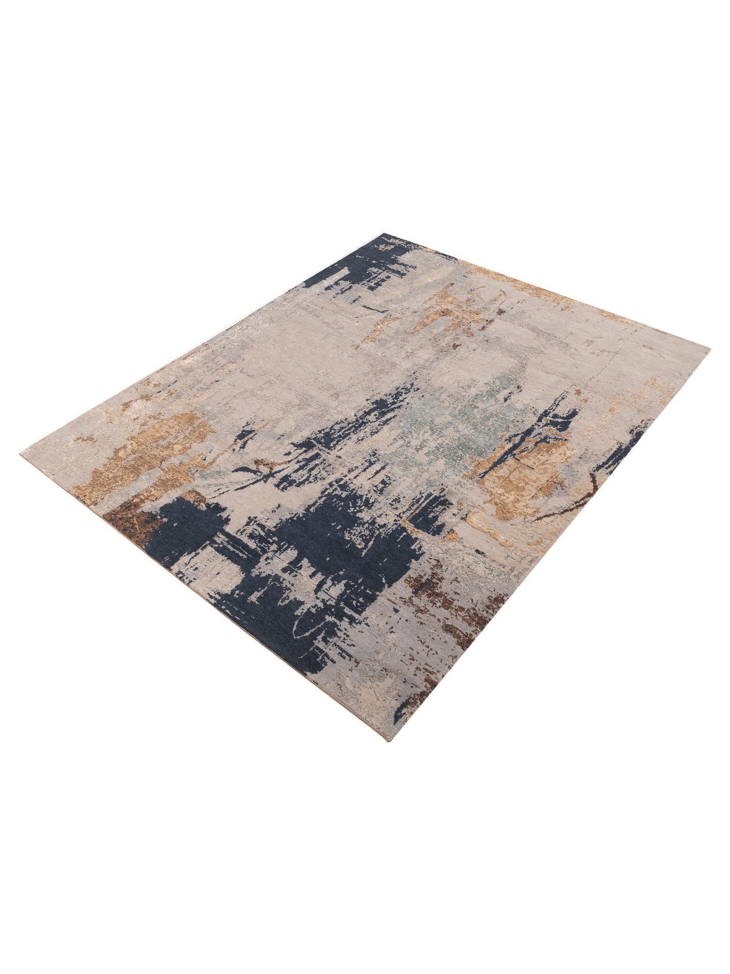 Dazzling 153381 Multi Multi 7.10x9.10 Hand Knotted Rug