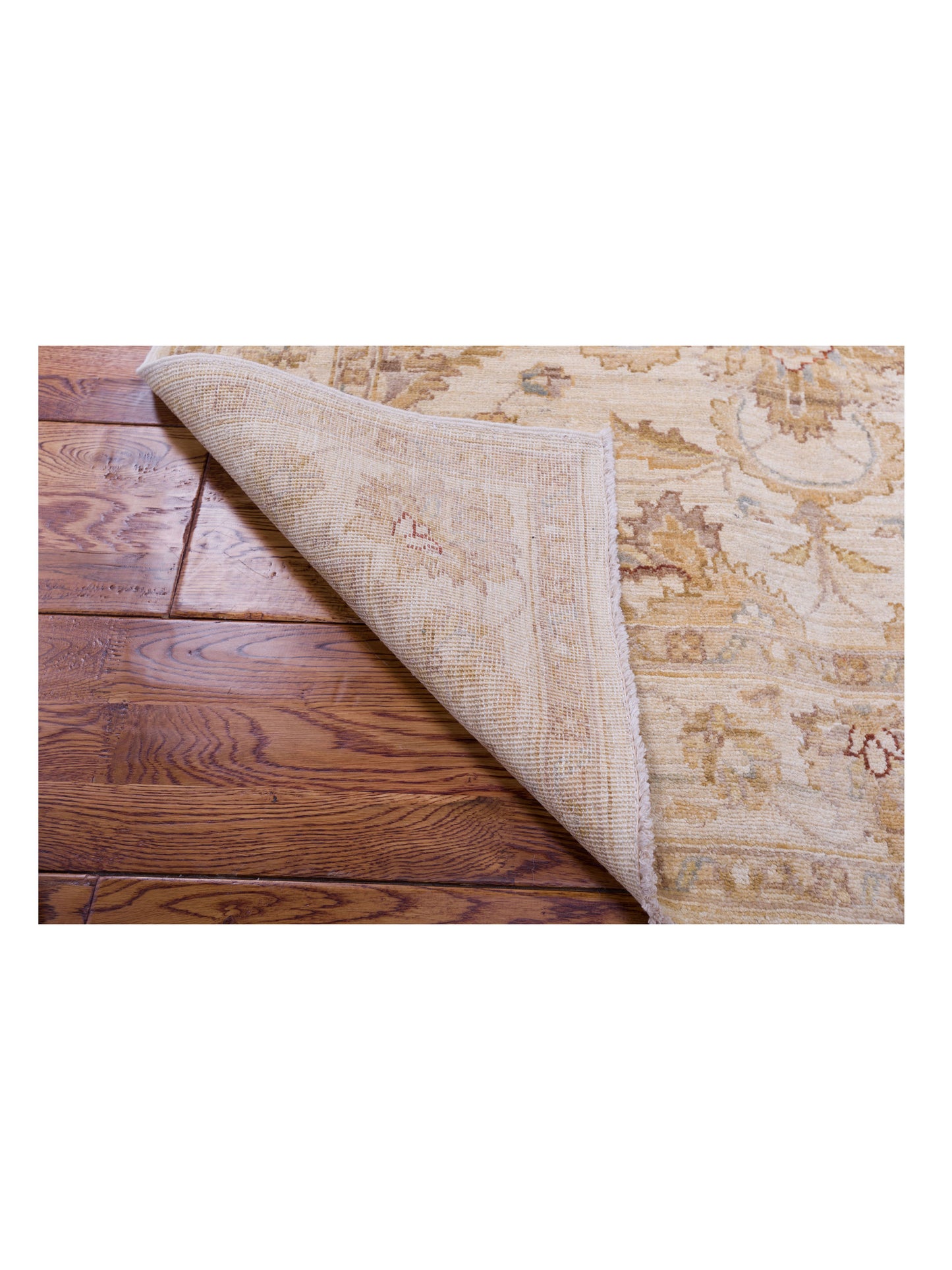 Sultan 115417 Ivory Ivory 4.1x5.8 Hand Knotted Rug