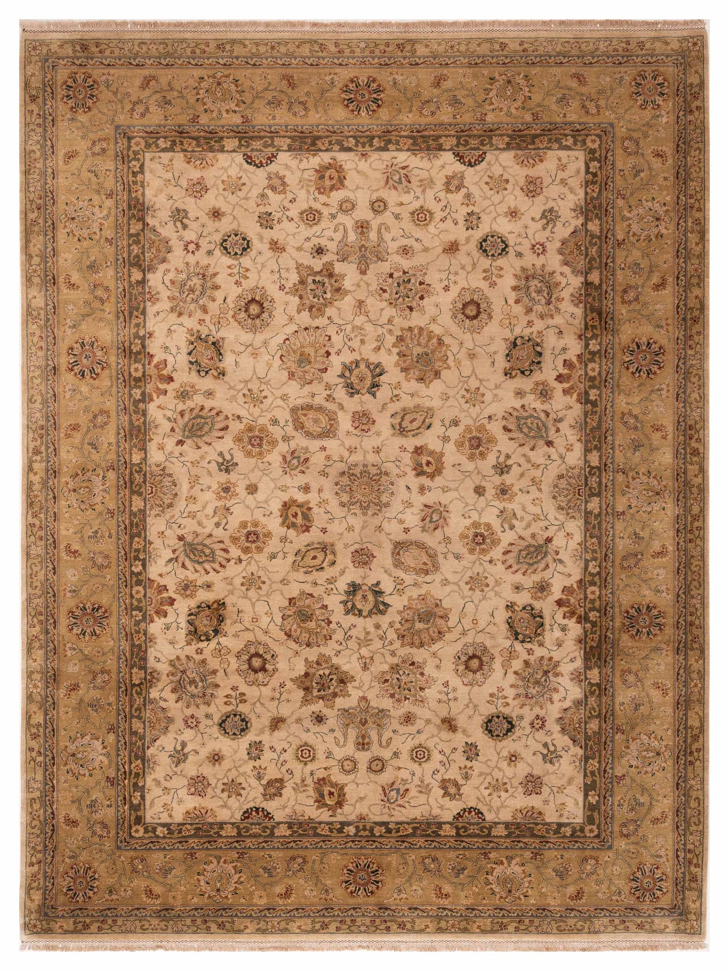 Rajpur Crown  Ivory Gold Transitional