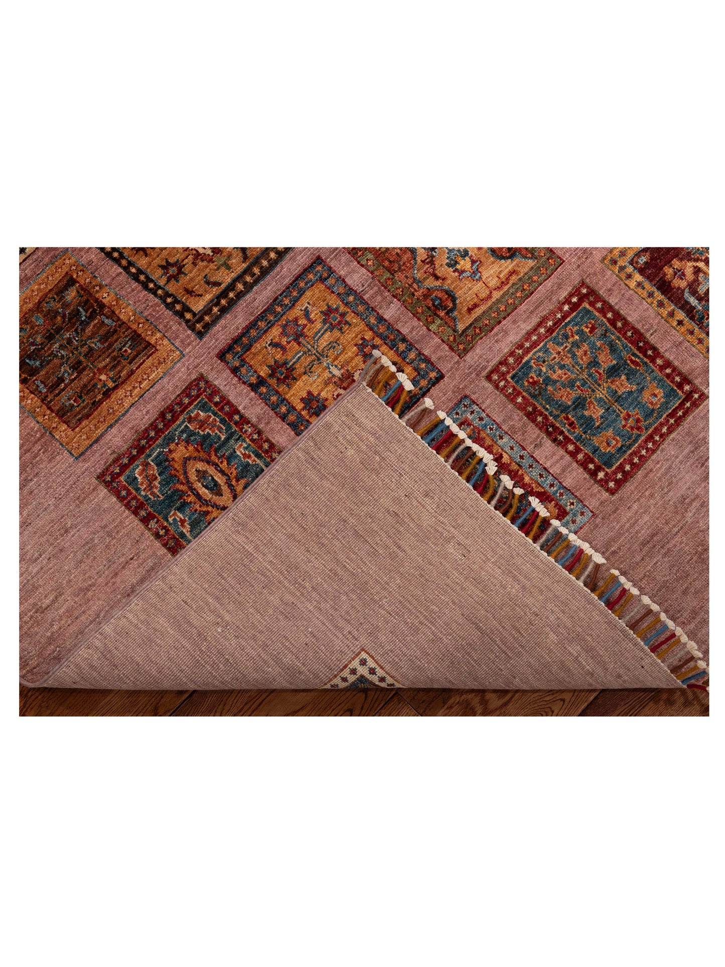 Khorjin 151959 Multi Multi 6.6x9.8 Hand Knotted Rug
