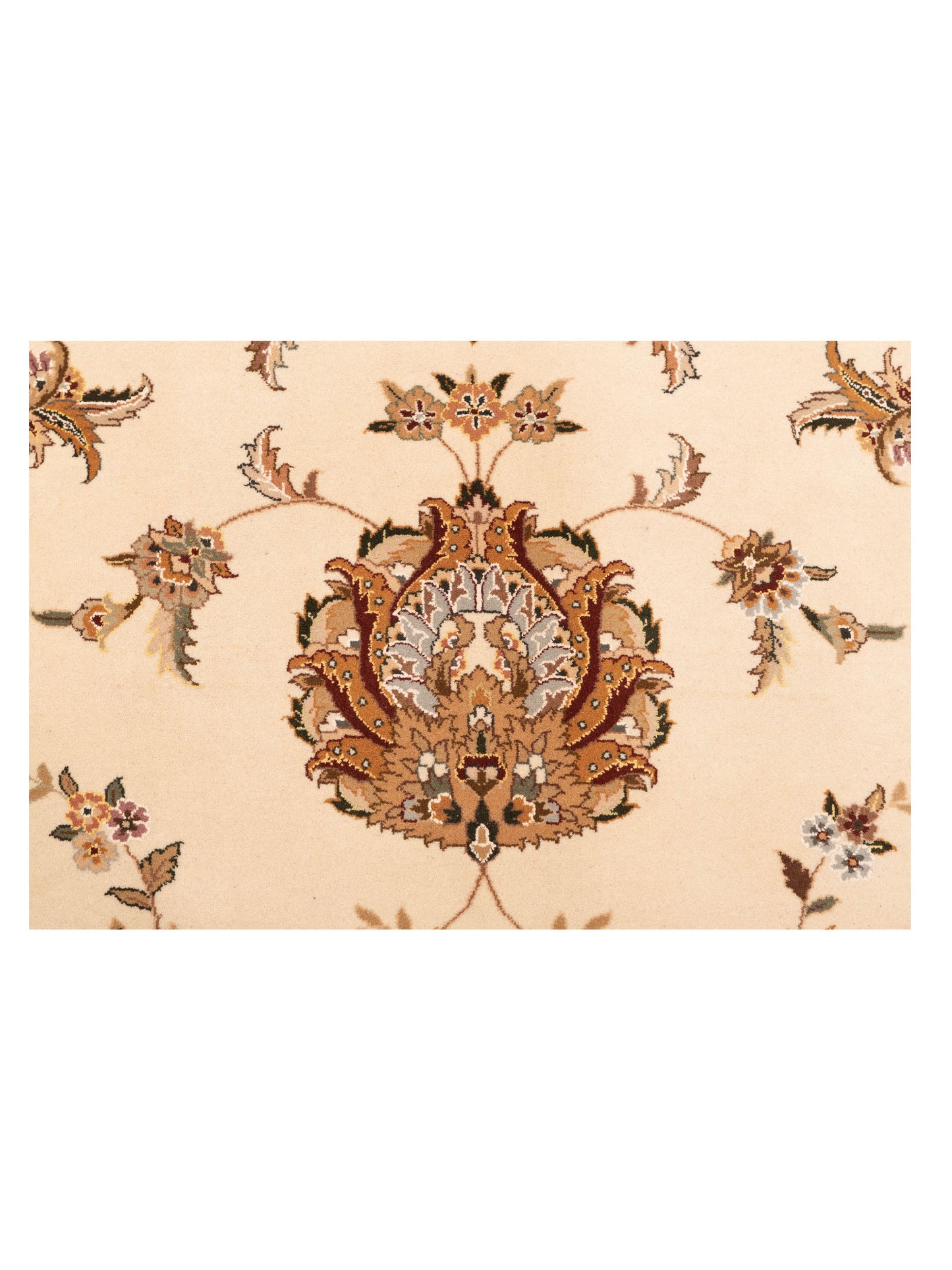 Magnolia 110540 Ivory Ivory 8.8x11.10 Hand Knotted Rug