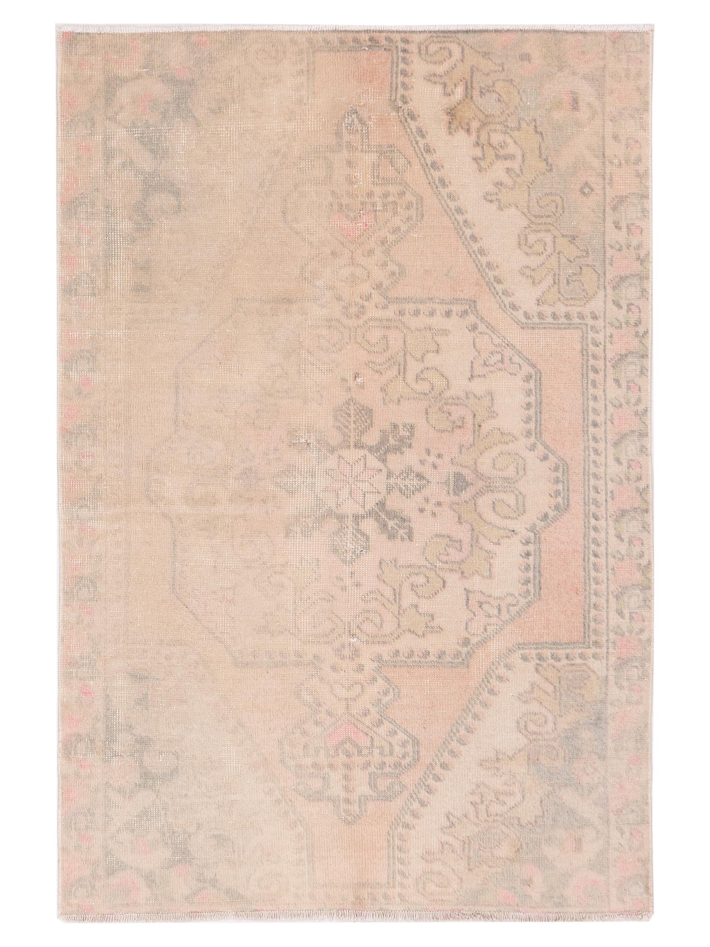 Pasha Old Anatolian  Pink Silver Traditional