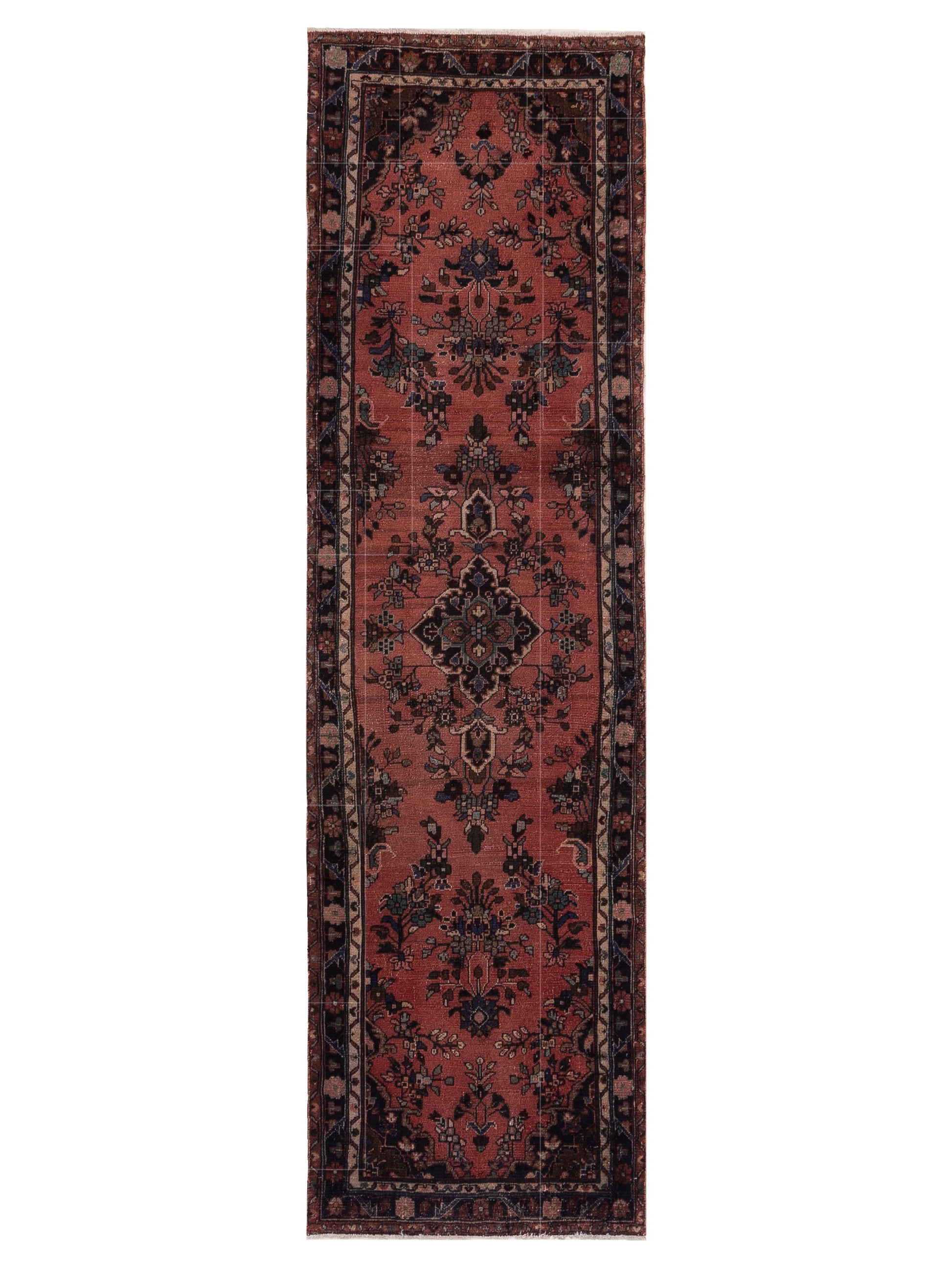 Pasha Persian  Rust Brown Traditional