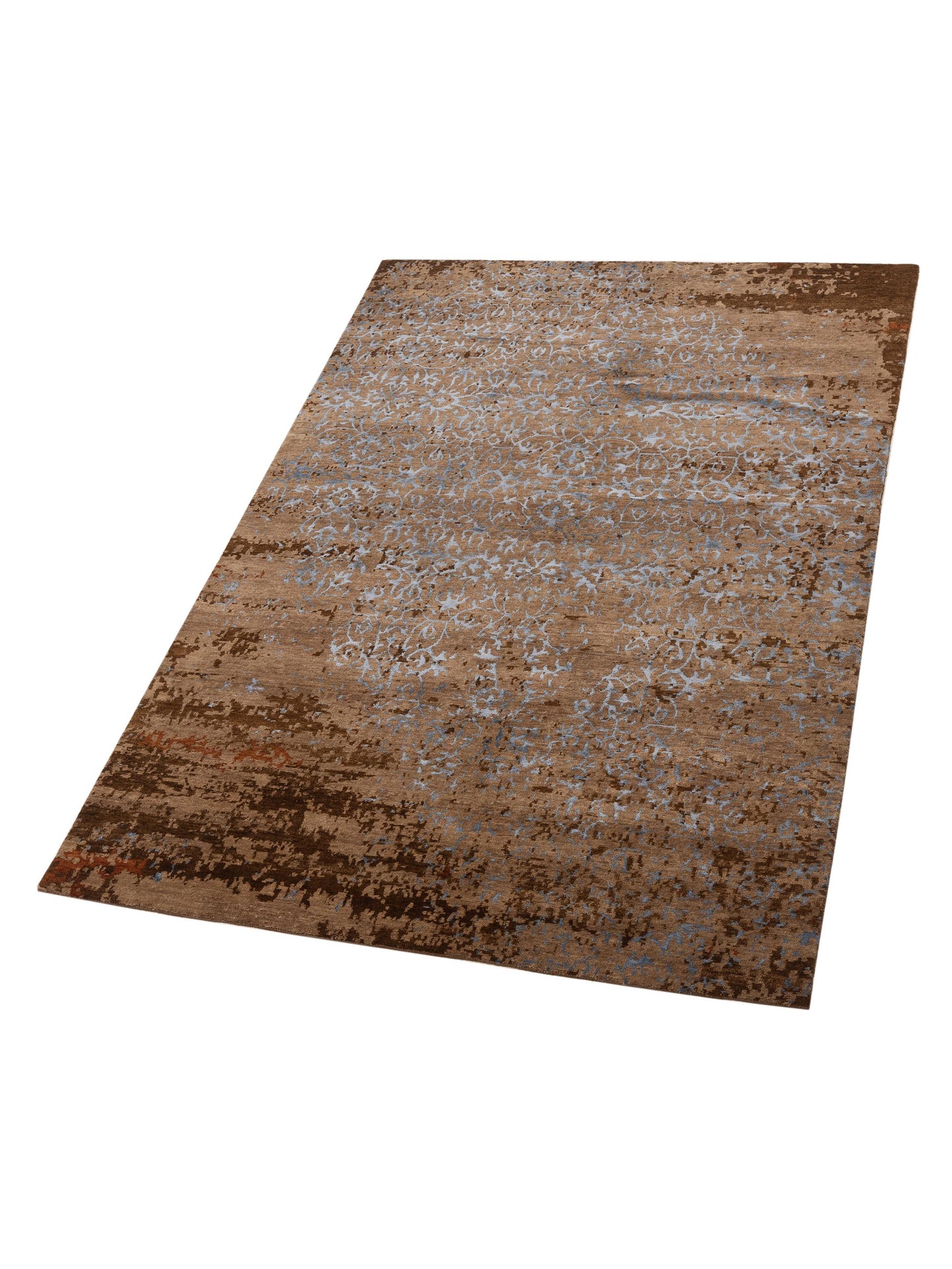 Tibetino 124327 Brown 6.1x8.11 Hand Knotted Rug