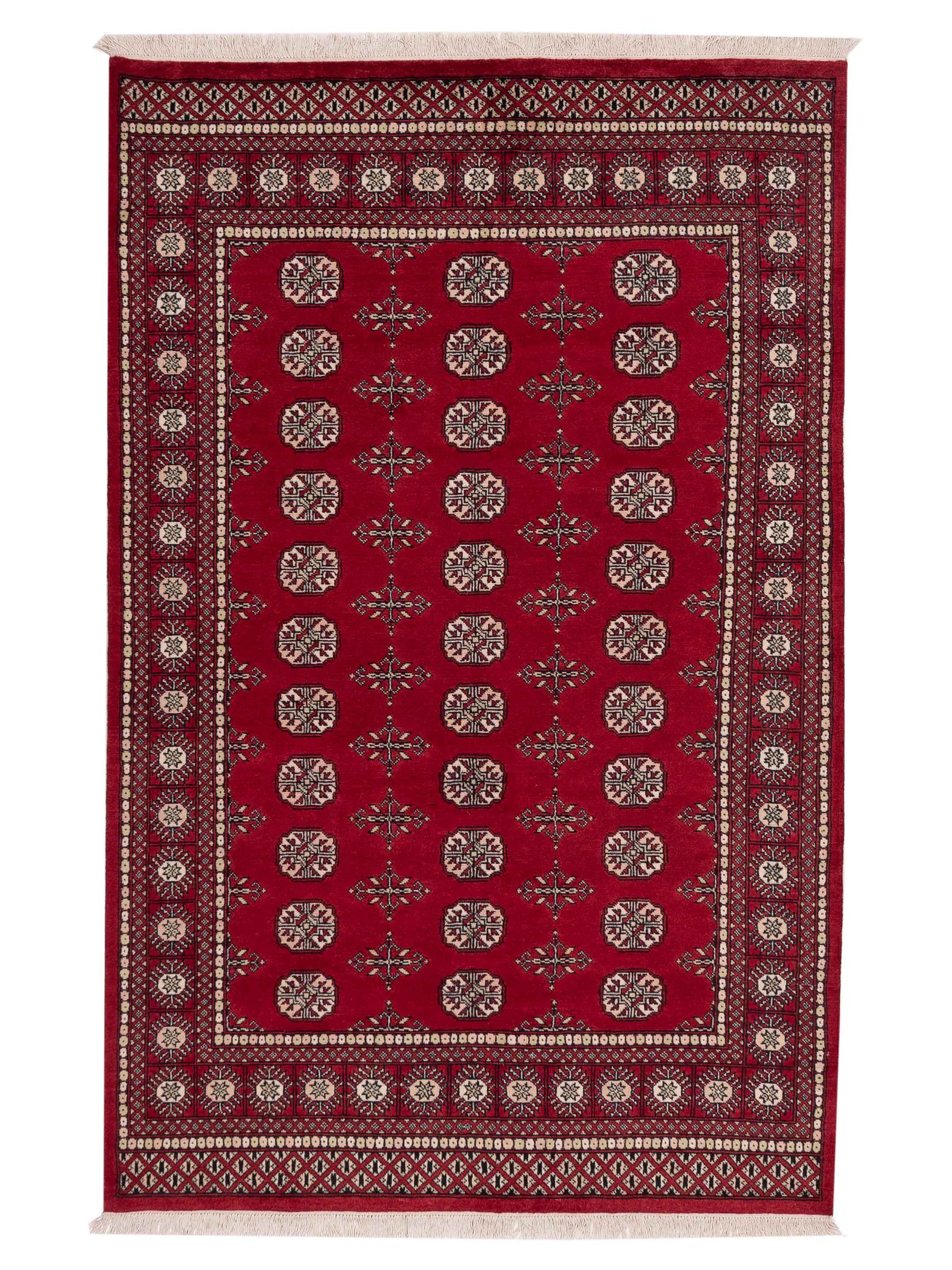 Nomad Bokhara  Red Red Traditional