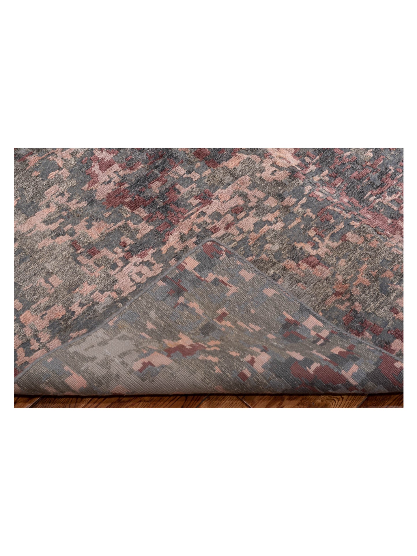 Tibetino 129529 Gray 9.9x13.1 Hand Knotted Rug