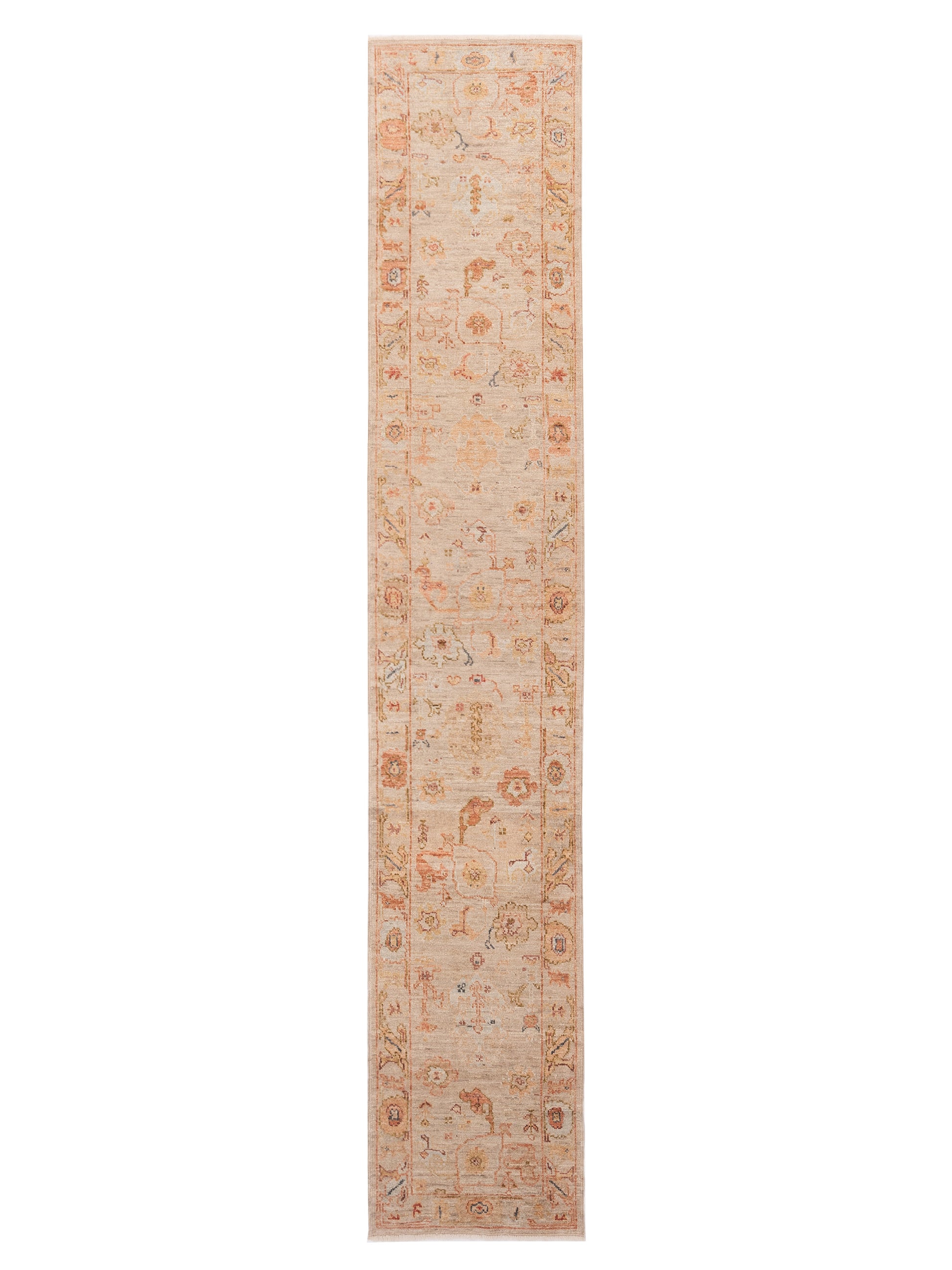 Anadol Angora Oushak  Ivory Ivory Traditional