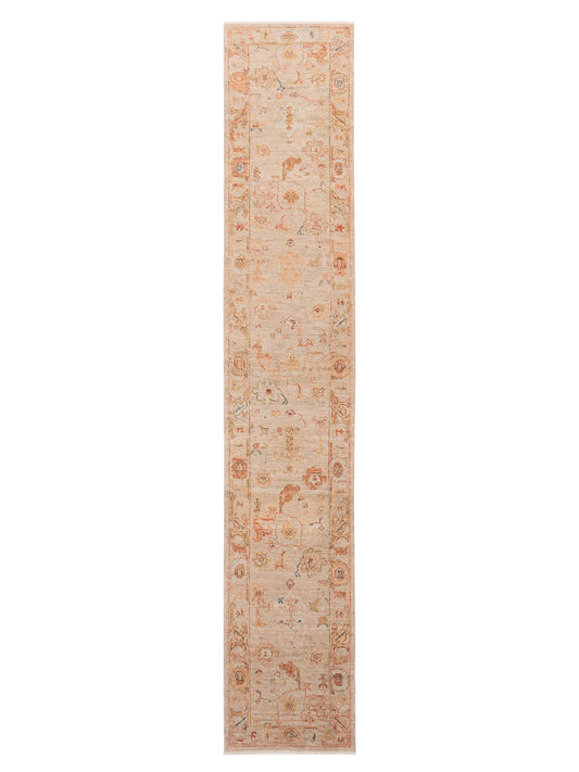 Anadol Angora Oushak  Ivory Ivory Traditional