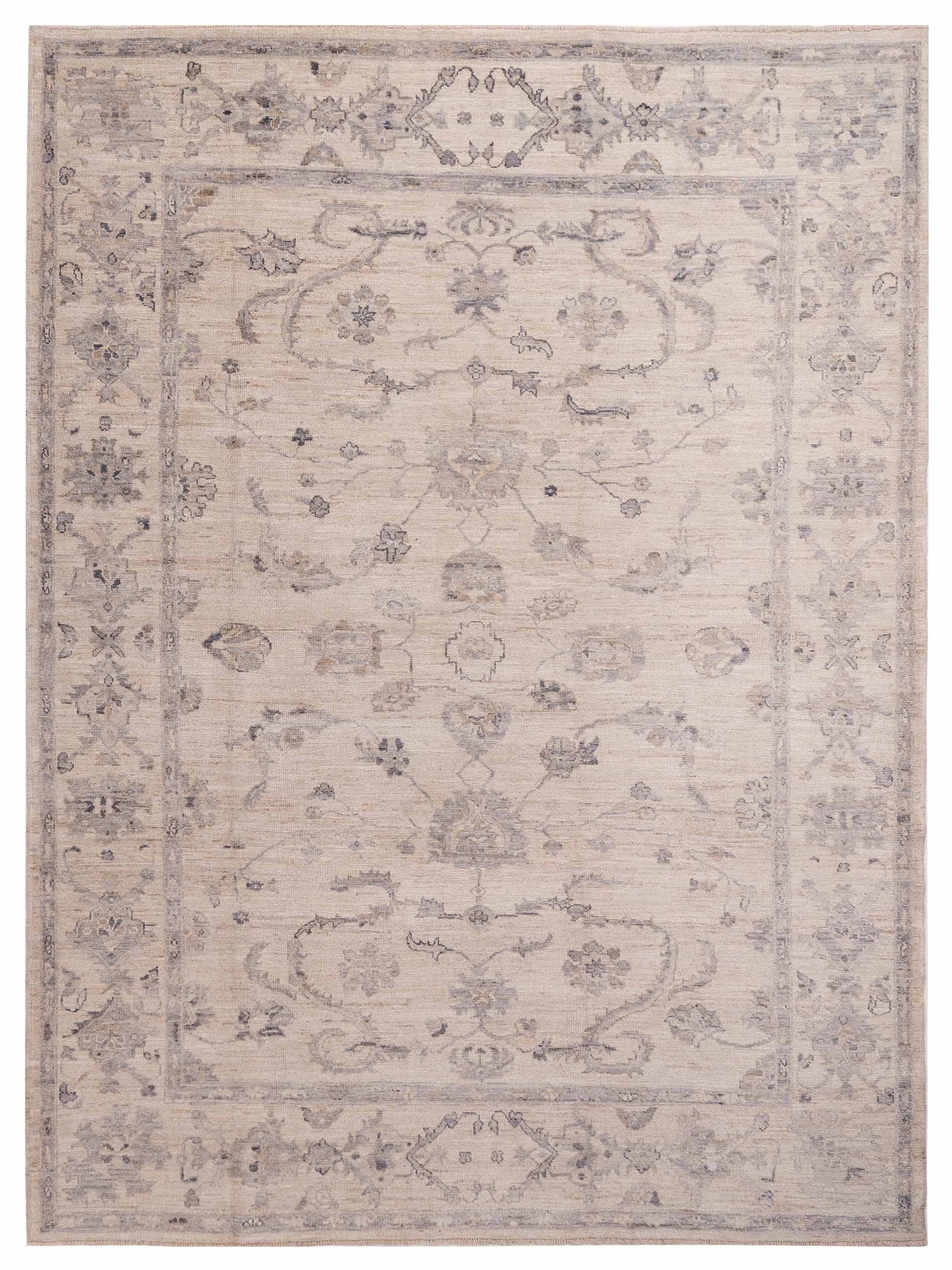 Anadol Angora Oushak  Ivory Ivory Traditional