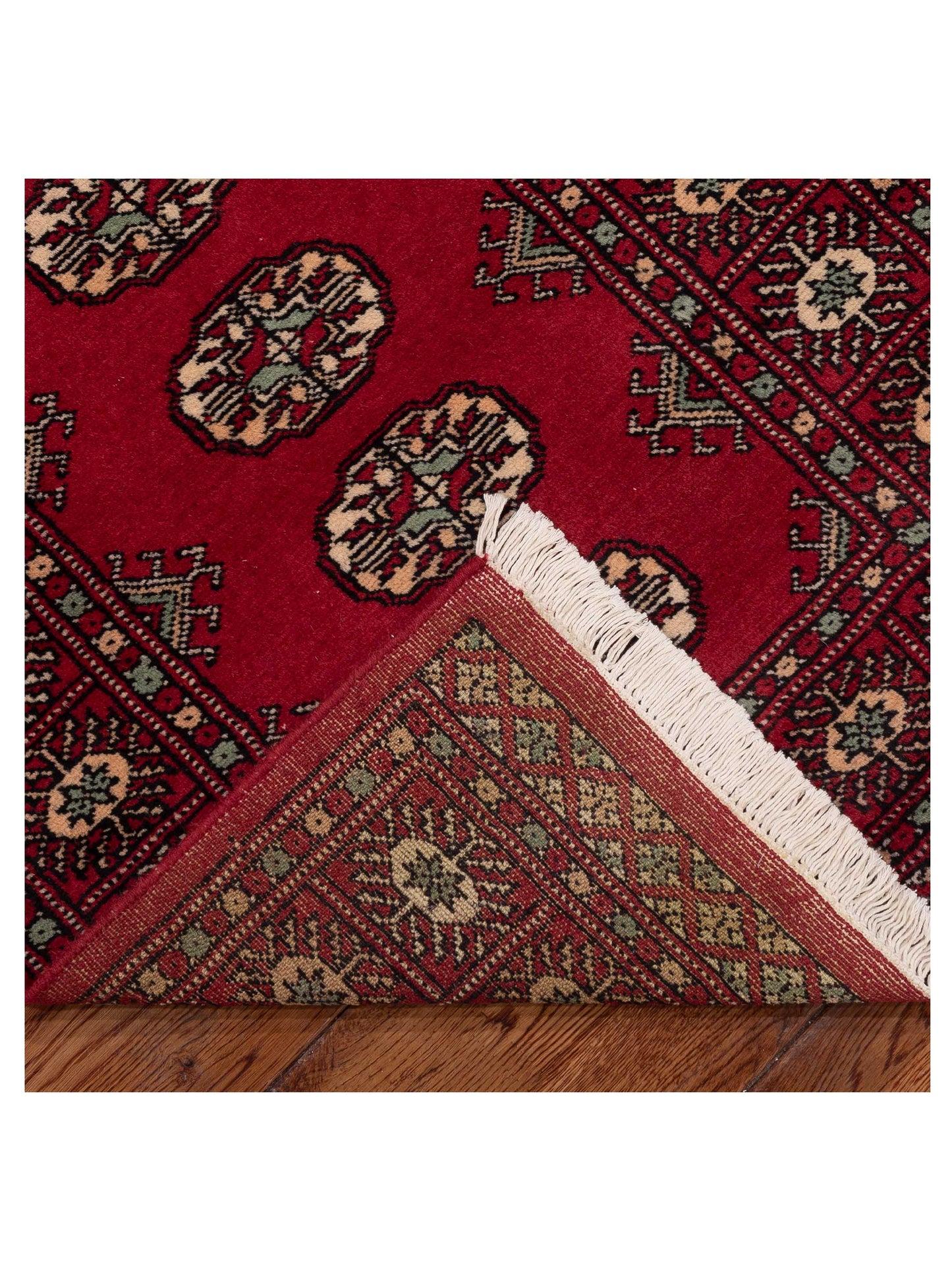 Bokhara 153407 Red Red 8.7x10 Hand Knotted Rug