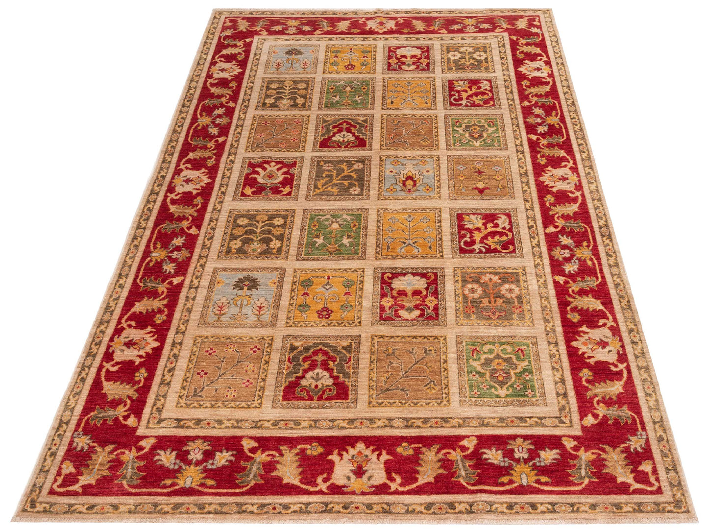 Sultan 119987 Multi 6.7x9.6 Hand Knotted Rug