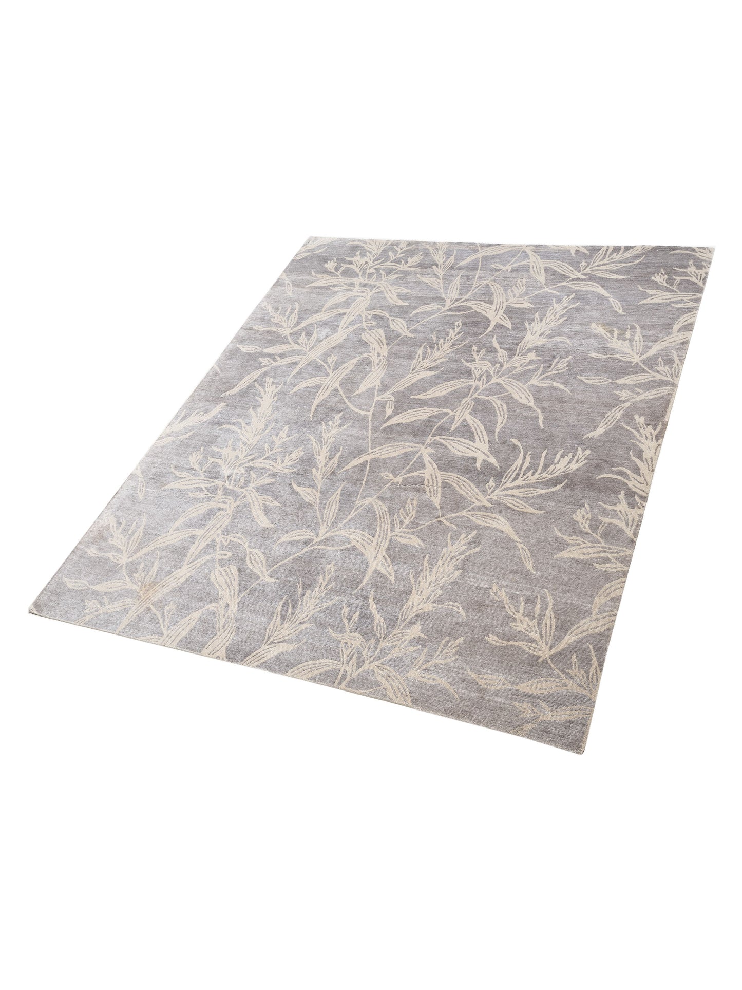 Tibetino 117911 Gray Ivory 8x10 Hand Knotted Rug
