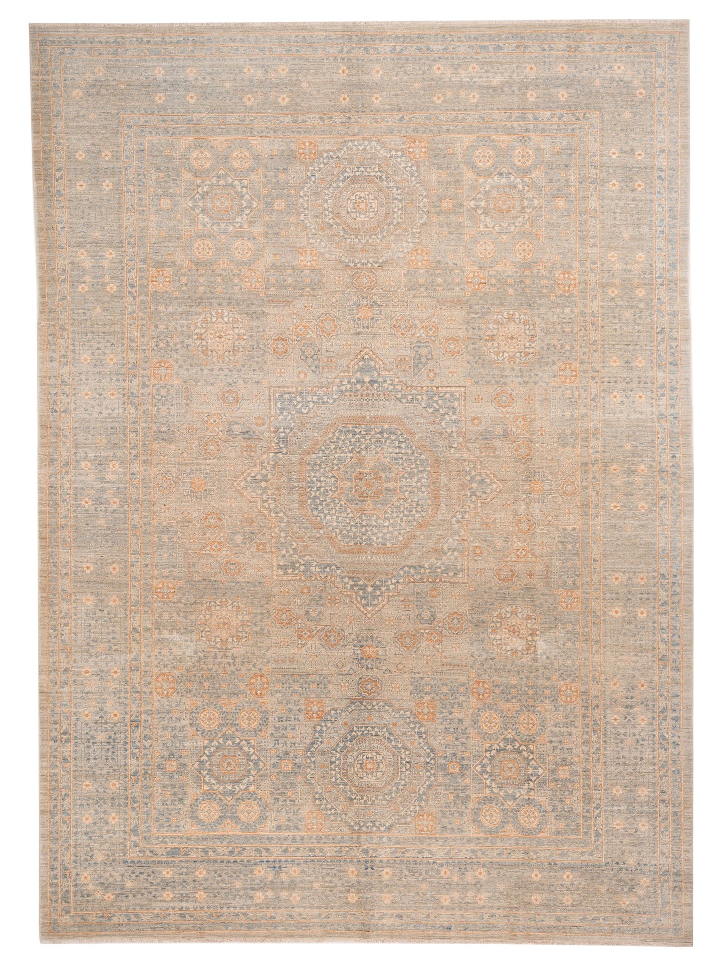 Nomad Super Mamluk  Silver Gray Tribal