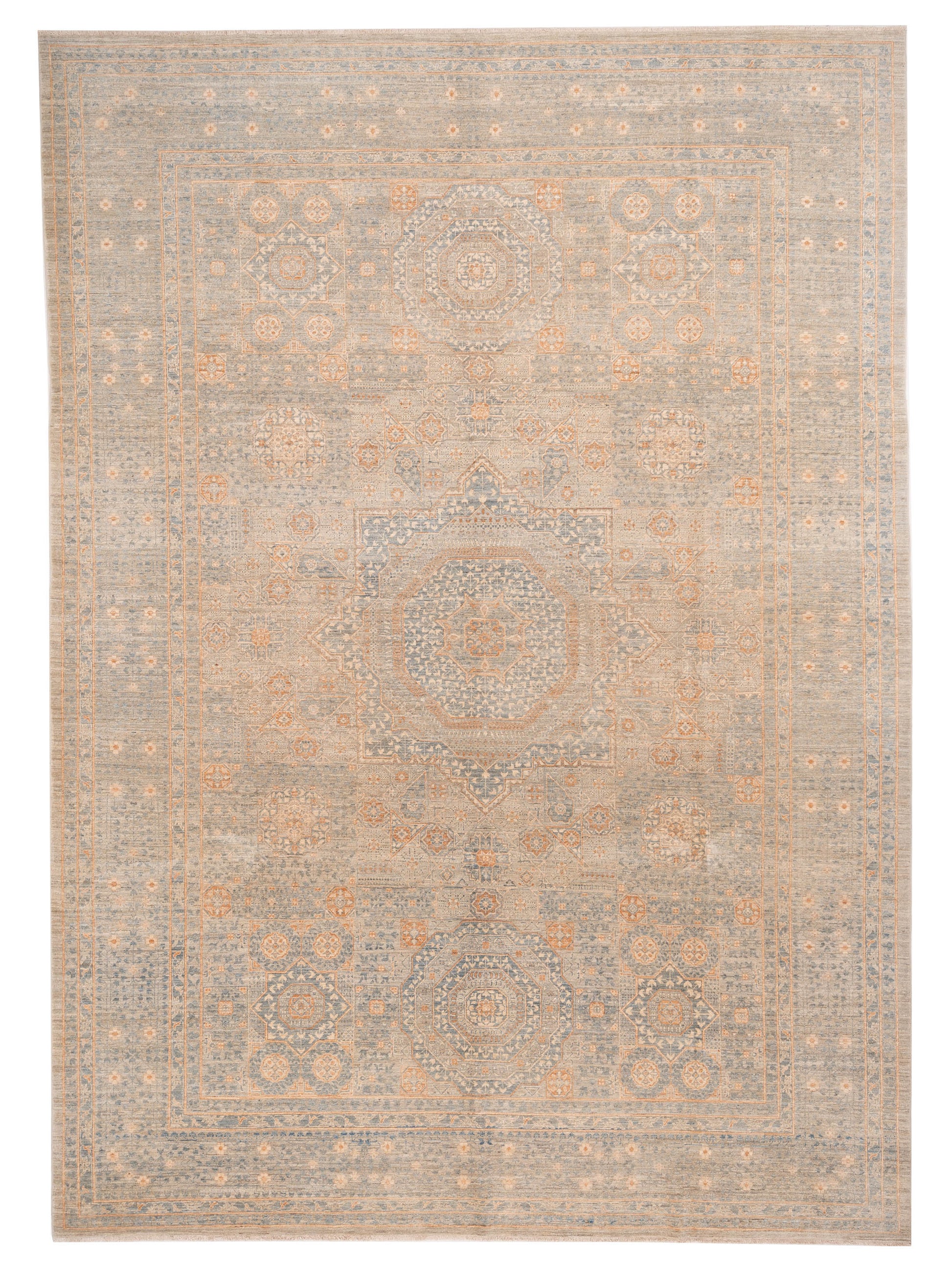 Nomad Super Mamluk  Silver Gray Tribal