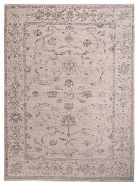 Anadol Angora Oushak  Ivory Ivory Traditional