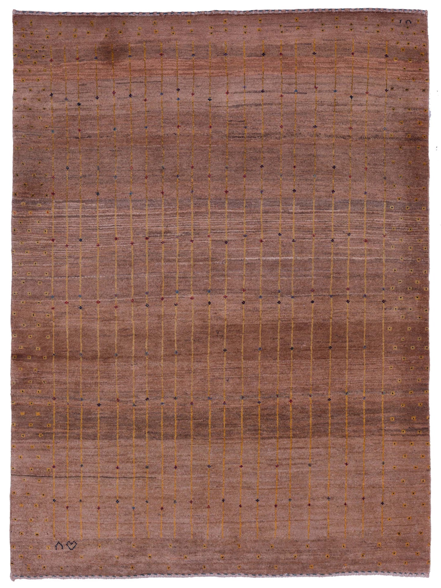 Siena Modern Gabbeh  Copper  Contemporary