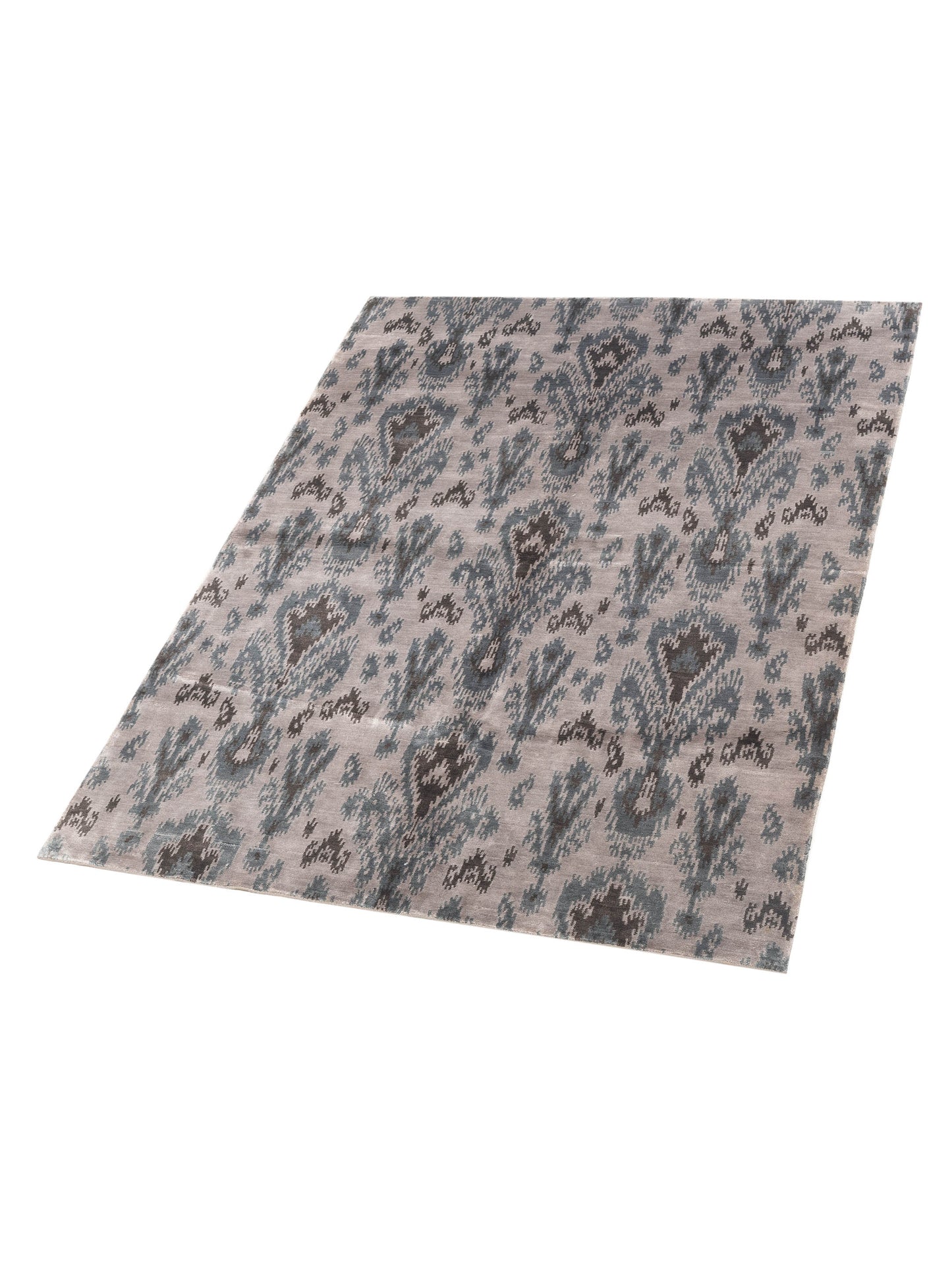Tibetino 119203 Silver Green 6x7.11 Hand Knotted Rug