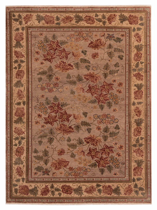 Pasha Turkish Elvan  Light Brown Cream Traditional