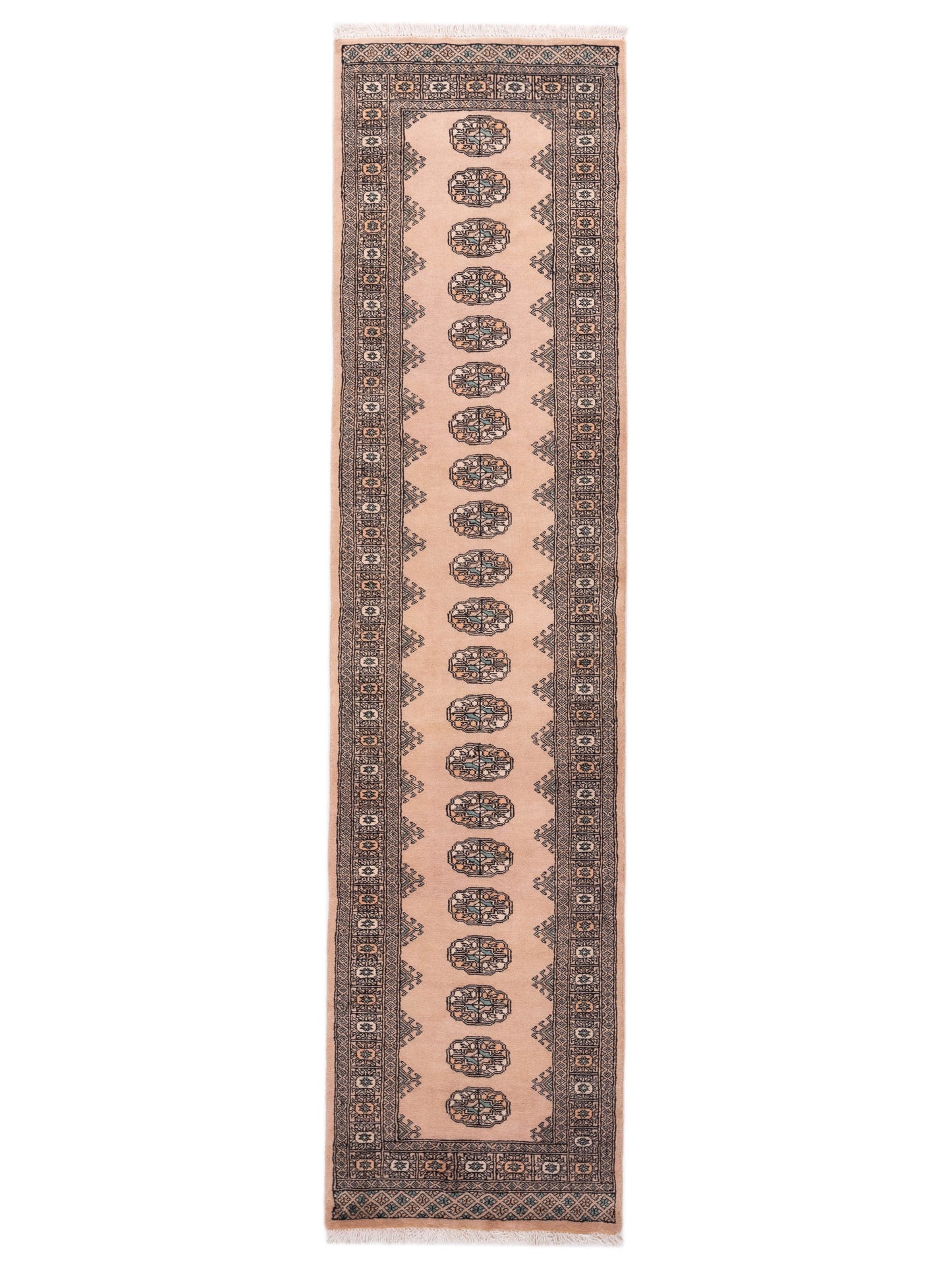 Nomad Bokhara  Beige Beige Traditional