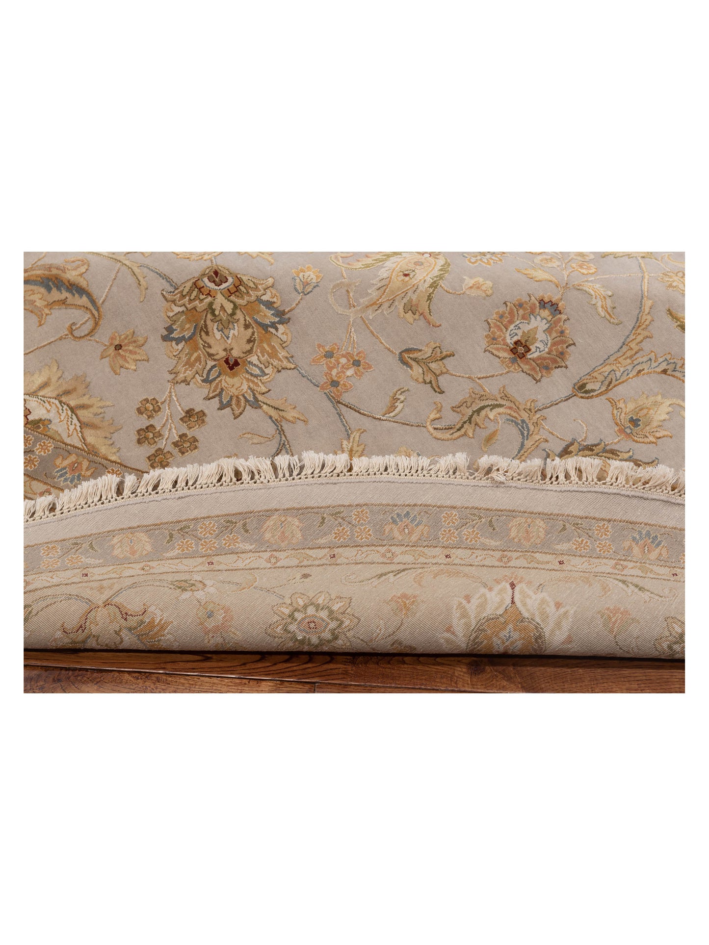 Imperial Silk 127212 Beige Gold 10x10 Hand Knotted Rug