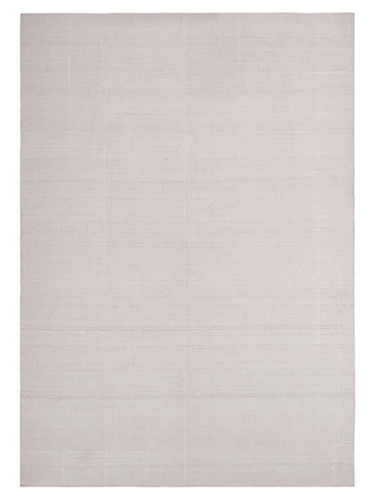 Rajpur Kilim Modern  Ivory  Contemporary