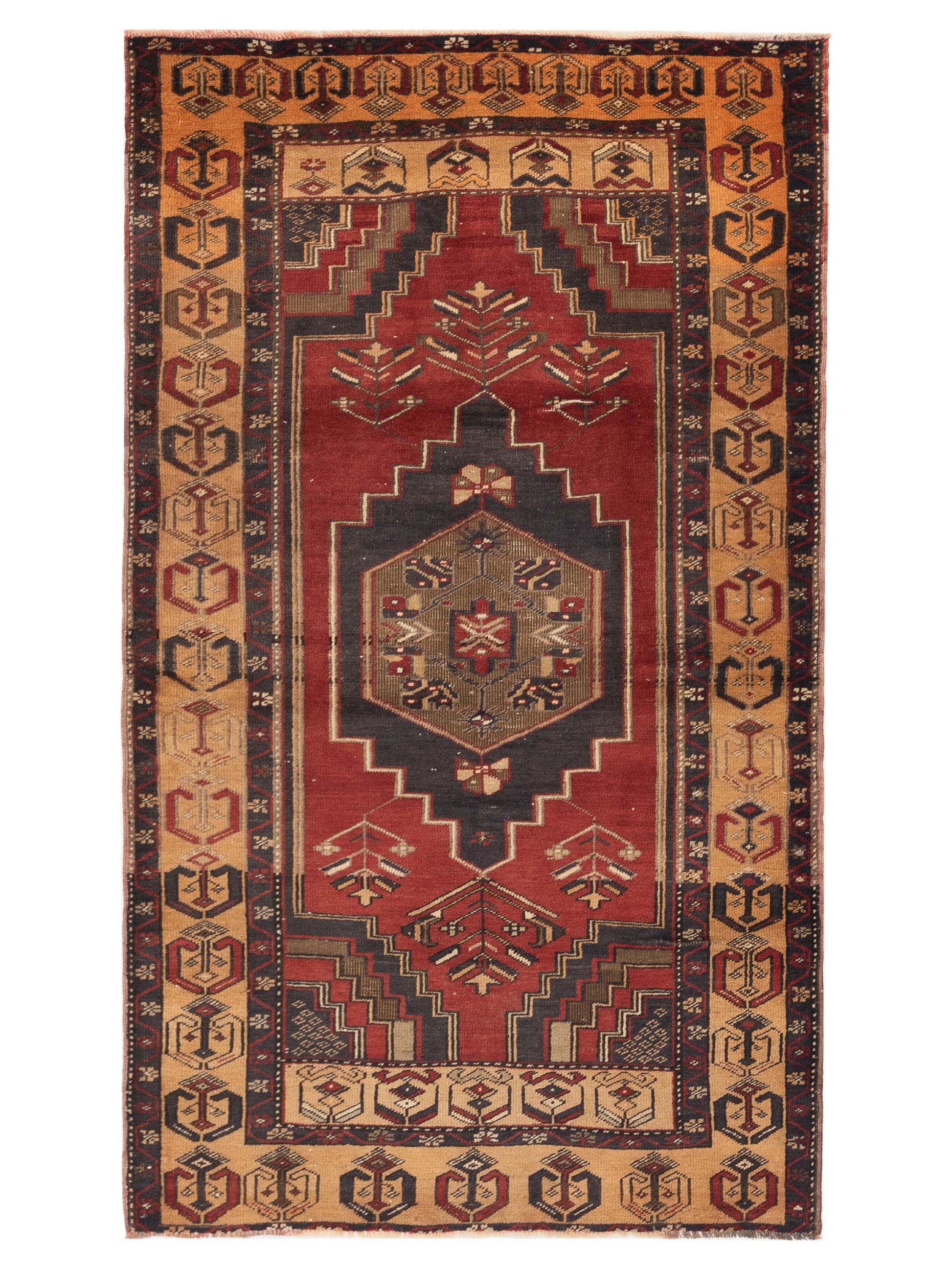 Pasha Old Anatolian  Red Gold Traditional