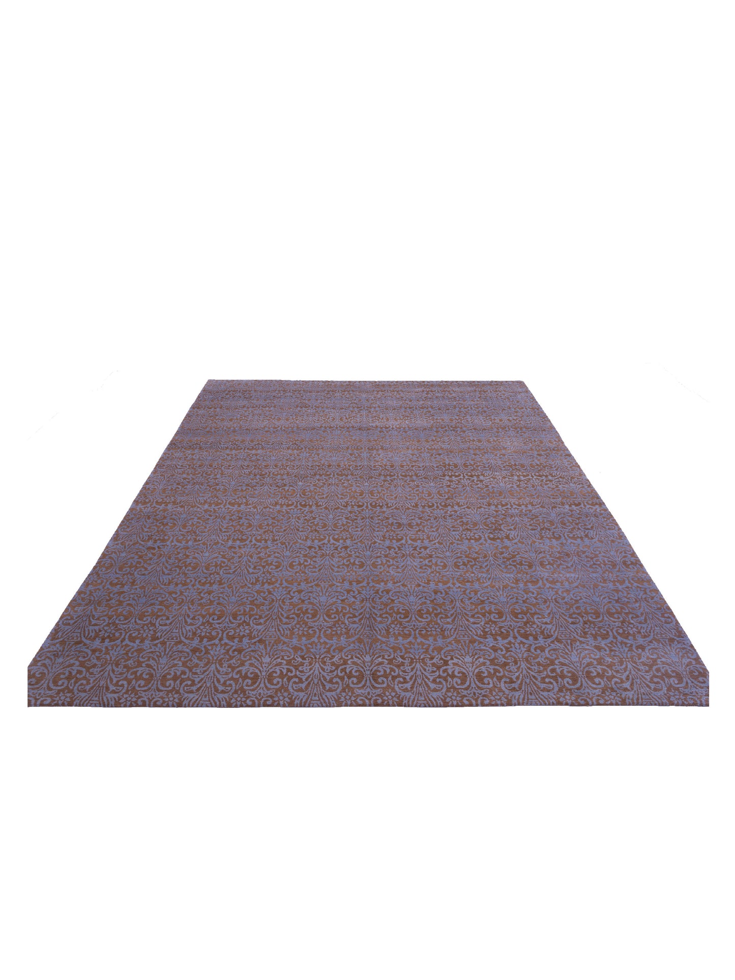Nepalese 104149 Gold Gold 9x12 Hand Knotted Rug