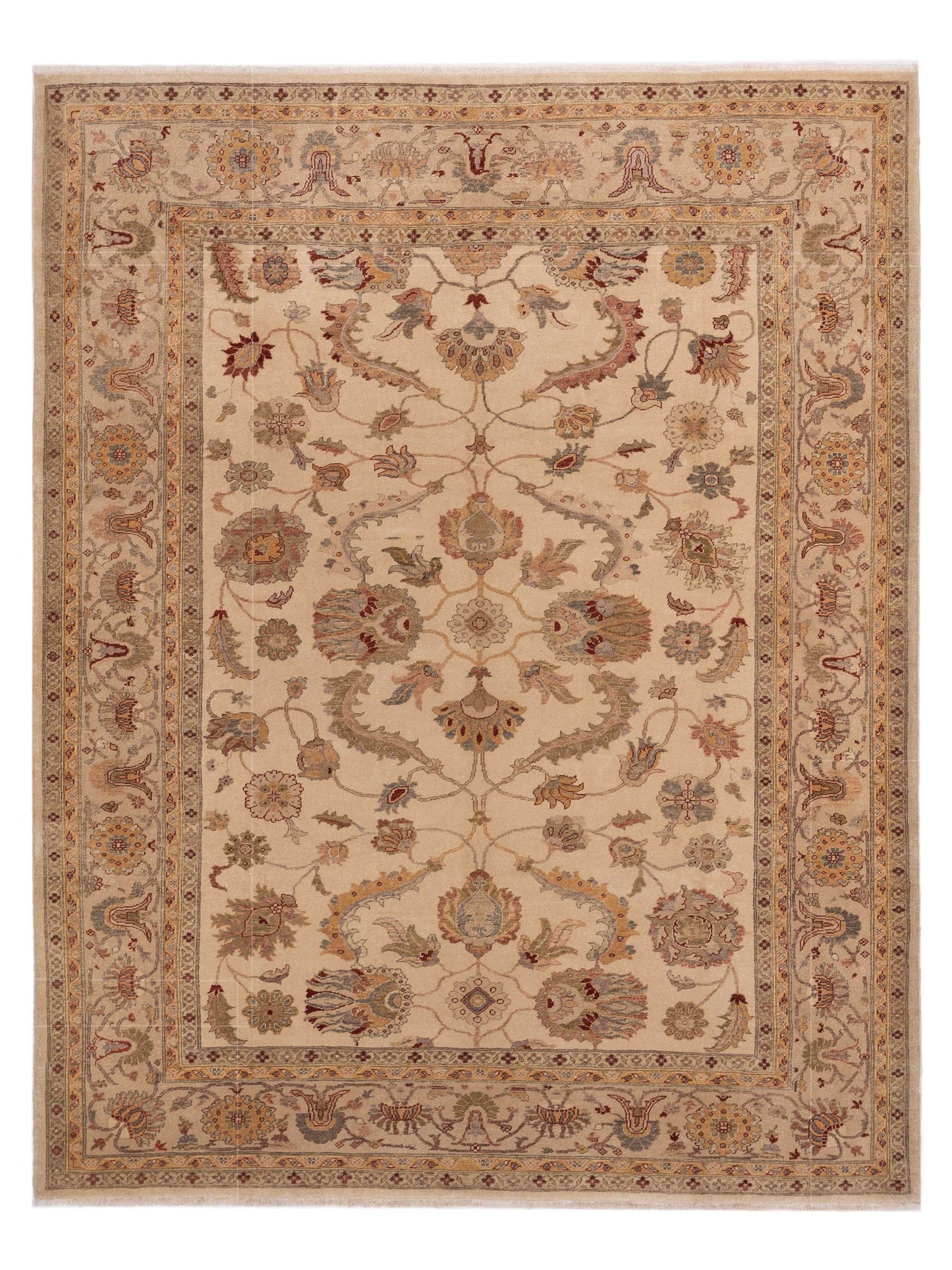 Pasha Turkish Elvan  Ivory Beige Traditional