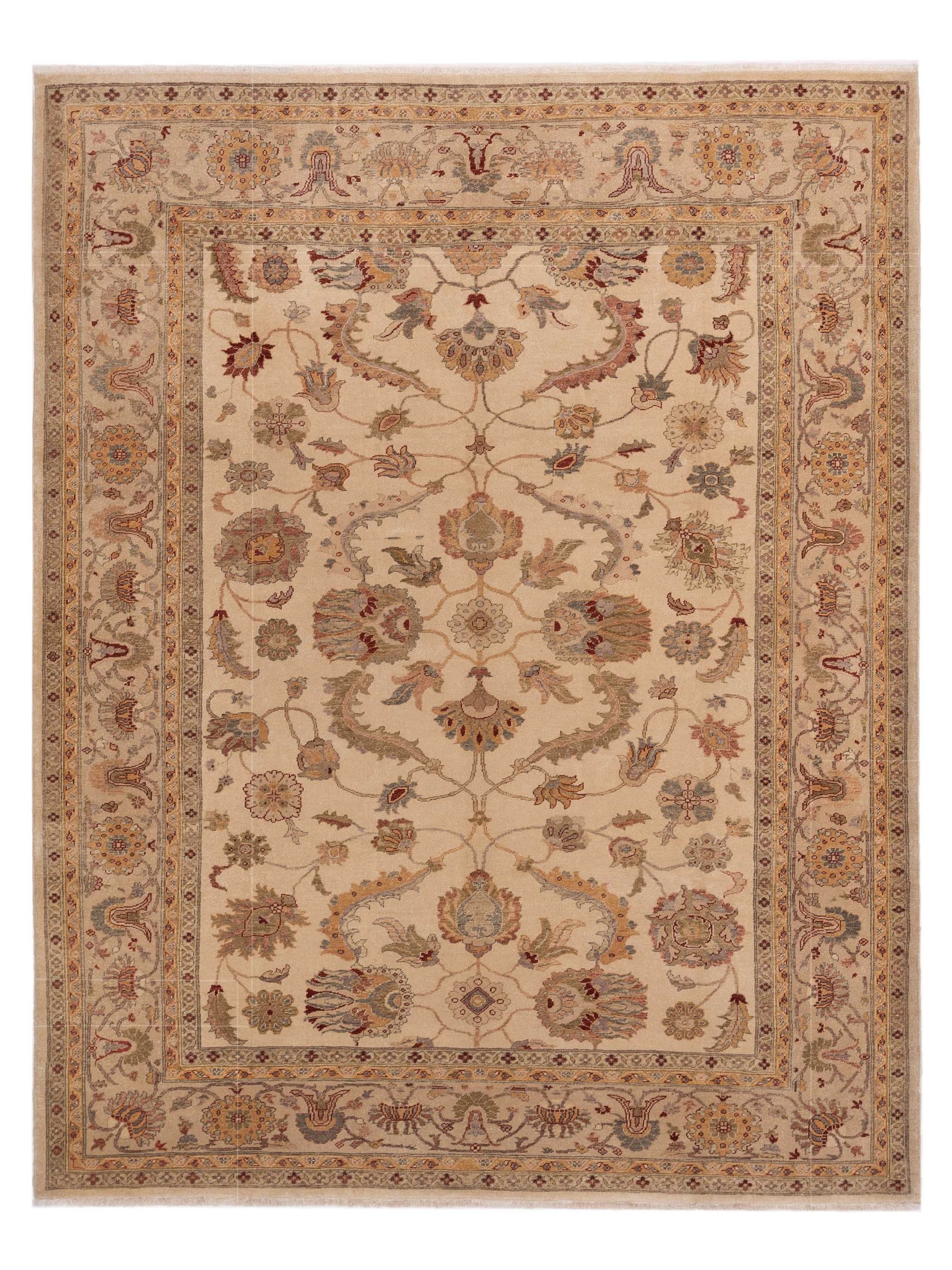 Pasha Turkish Elvan  Ivory Beige Traditional