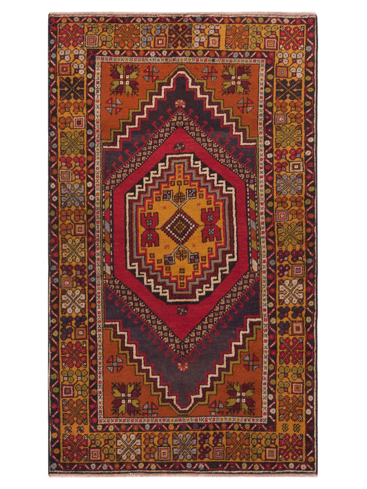 Pasha Old Anatolian  Red Gold Traditional