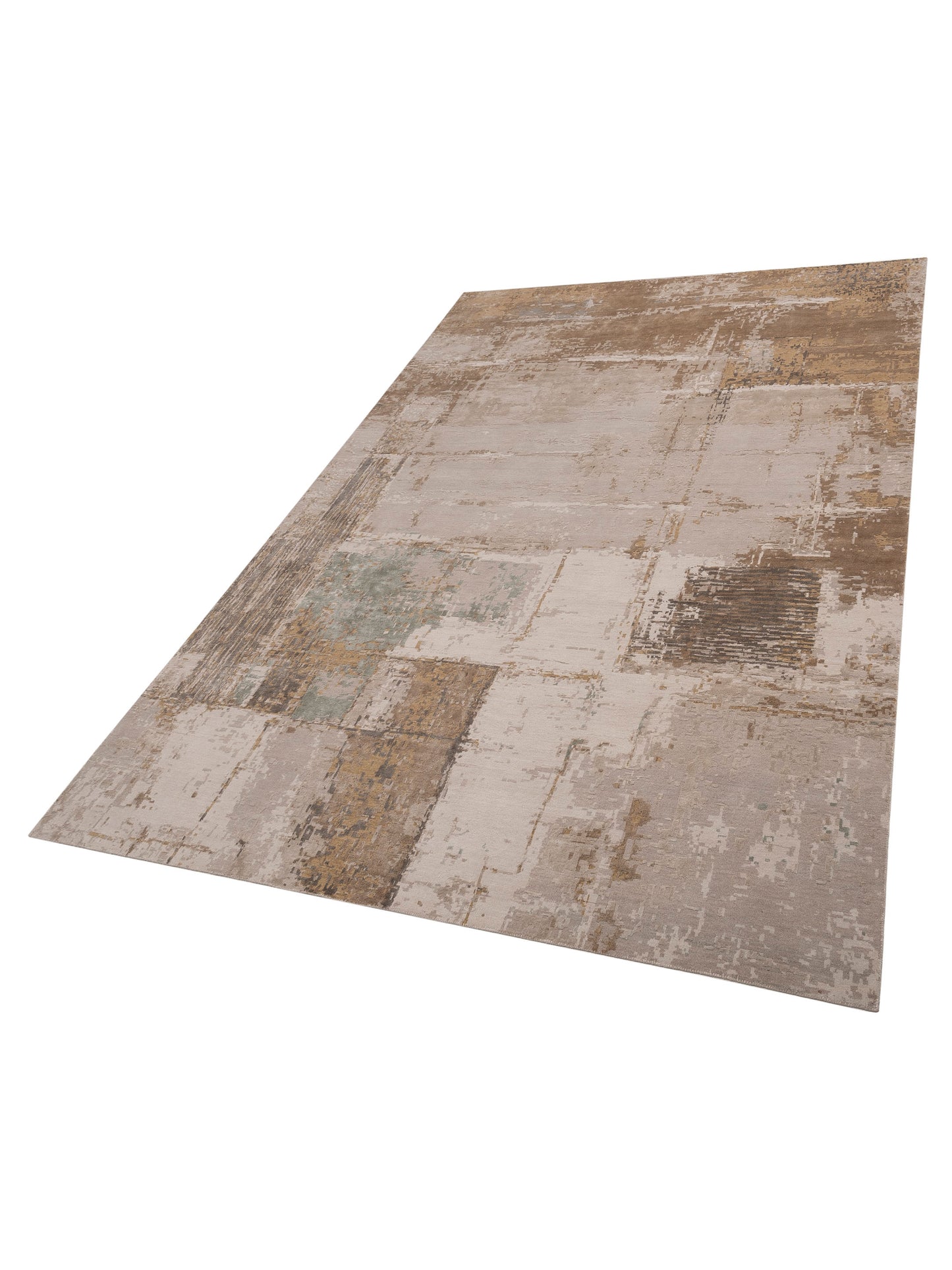 Tibetino 152959 Beige 10x14 Hand Knotted Rug